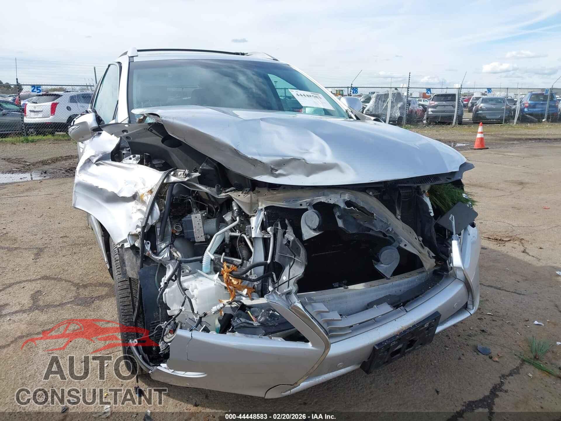 LEXUS RX 350 2013 - 2T2BK1BA7DC222203