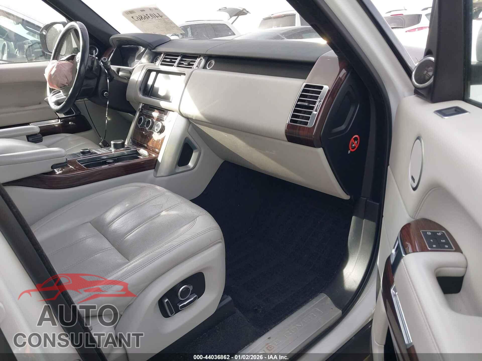 LAND ROVER RANGE ROVER 2016 - SALGS2KF9GA319030