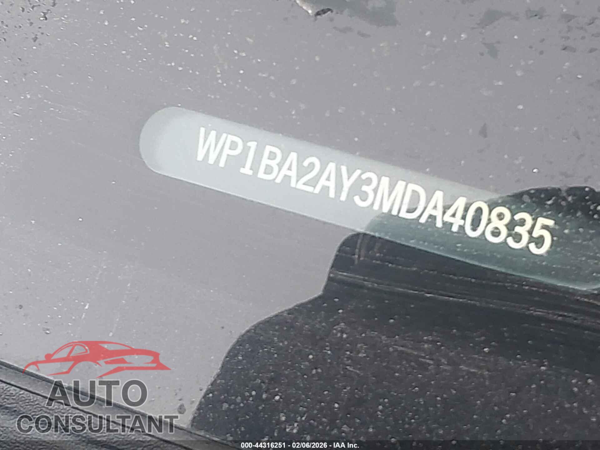 PORSCHE CAYENNE COUPE 2021 - WP1BA2AY3MDA40835