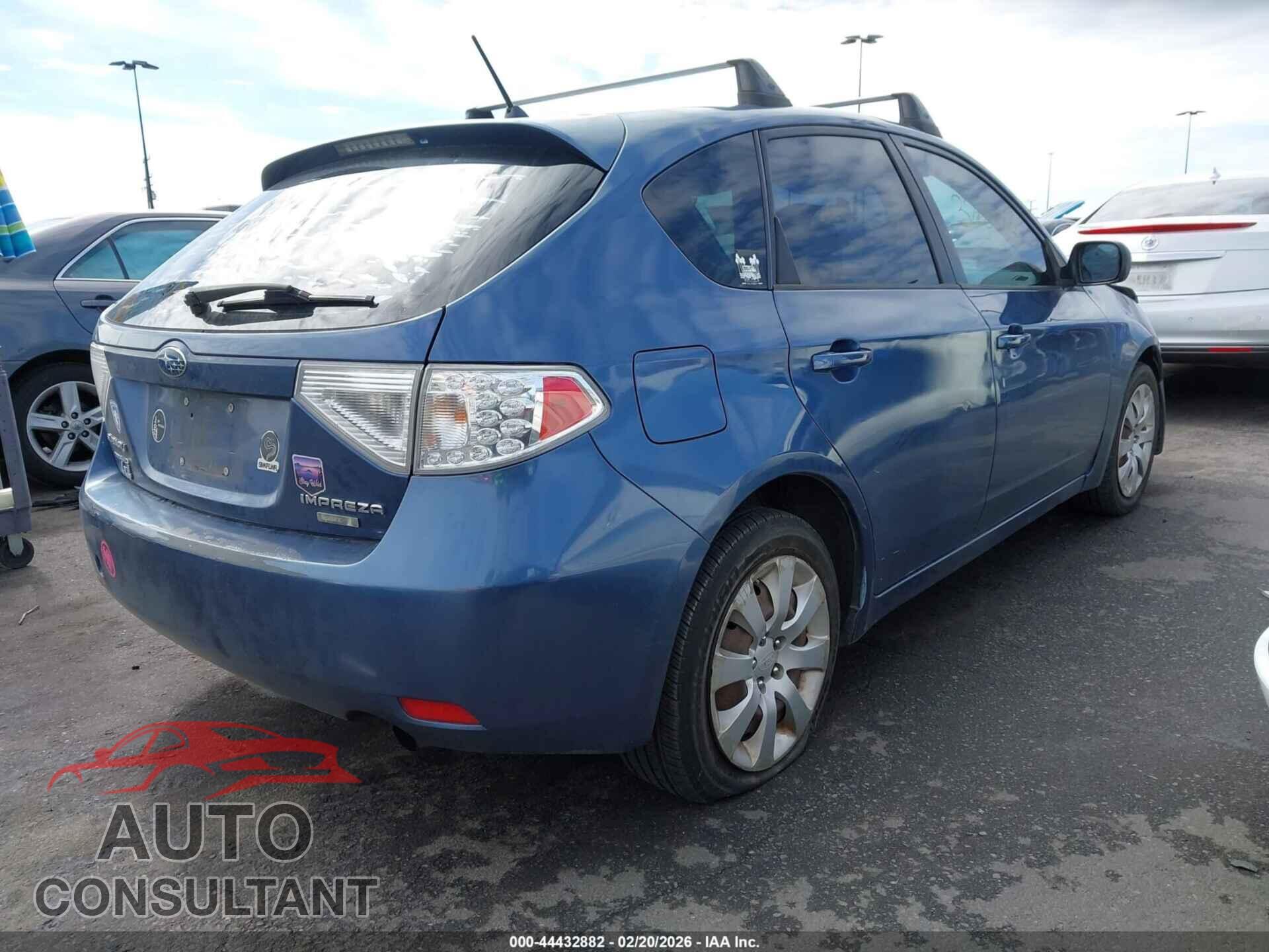 SUBARU IMPREZA 2011 - JF1GH6A62BH829093
