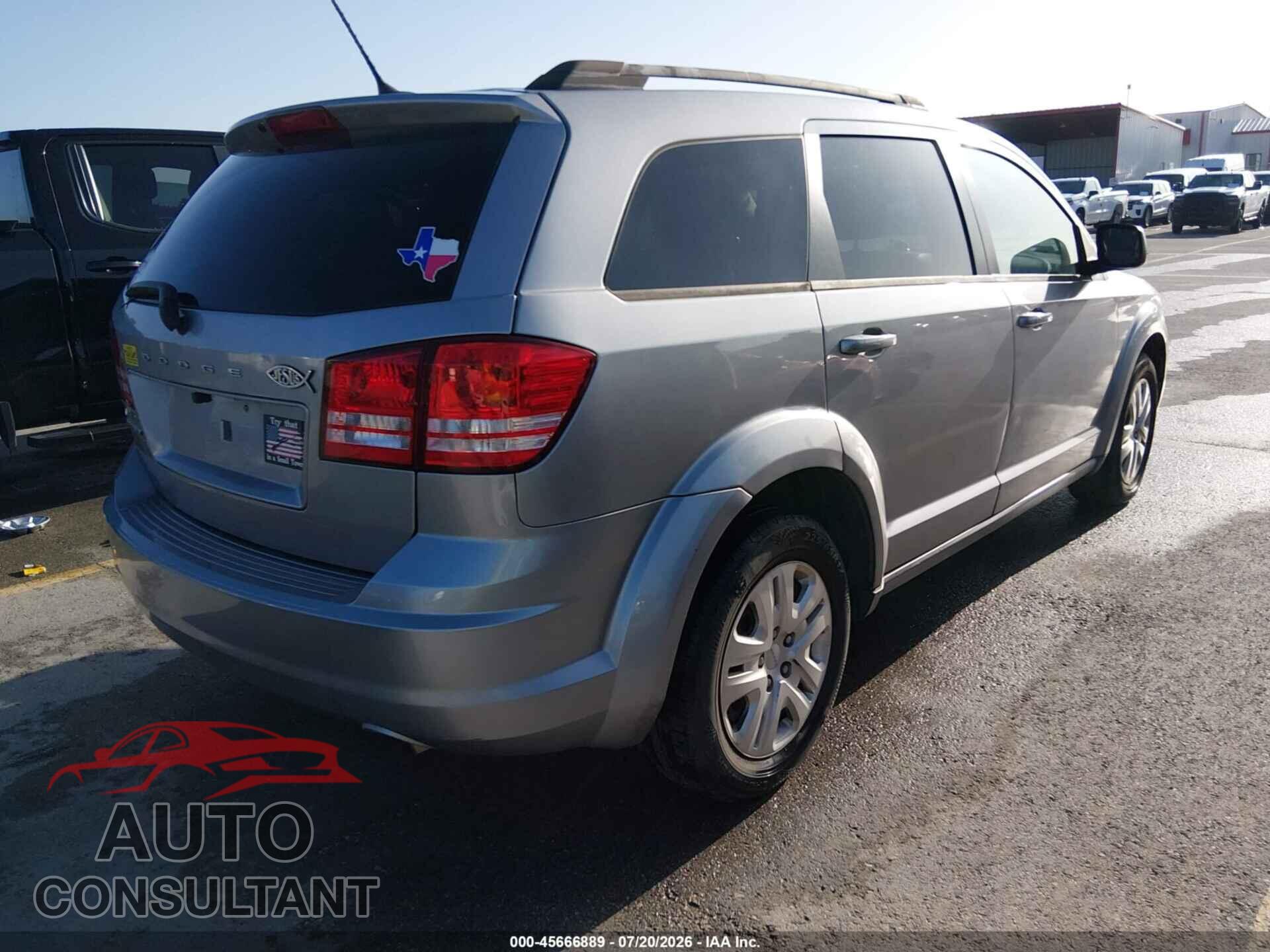 DODGE JOURNEY 2017 - 3C4PDCAB2HT701643