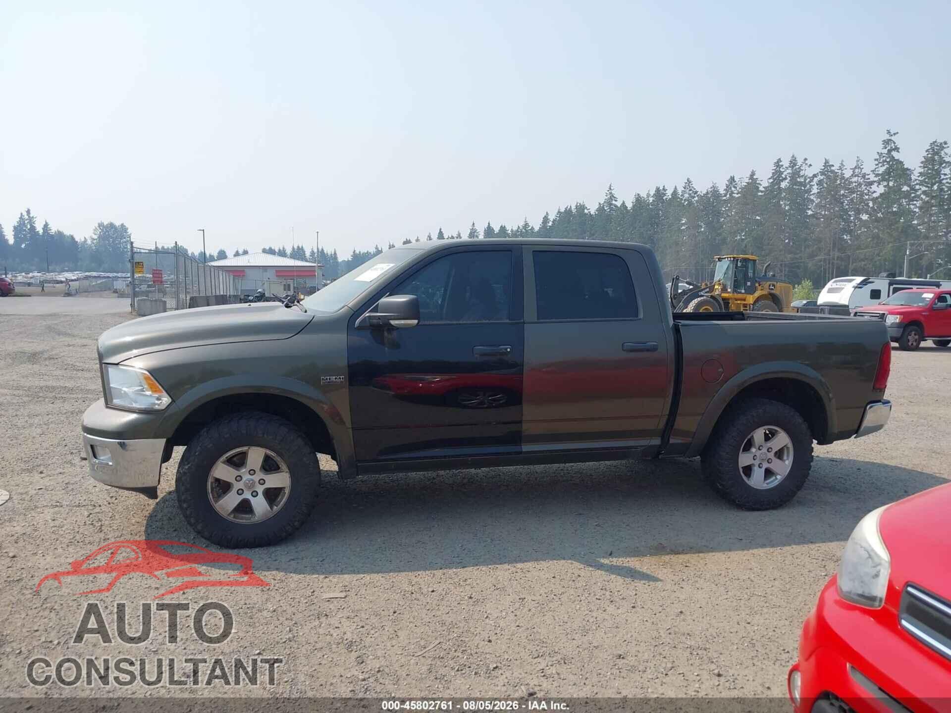 DODGE RAM 1500 2012 - 1C6RD7LT2CS176512