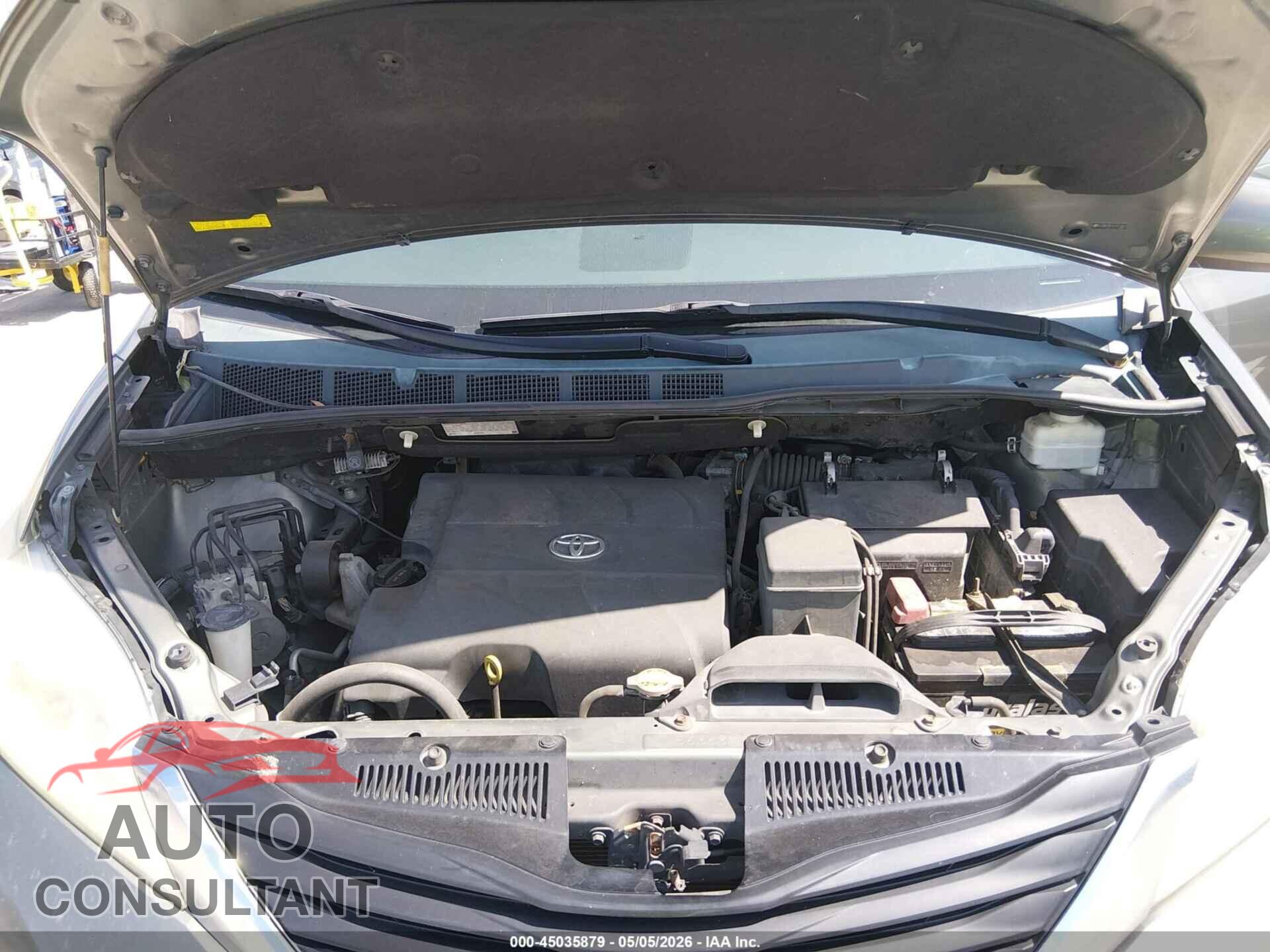 TOYOTA SIENNA 2012 - 5TDKK3DC4CS251663
