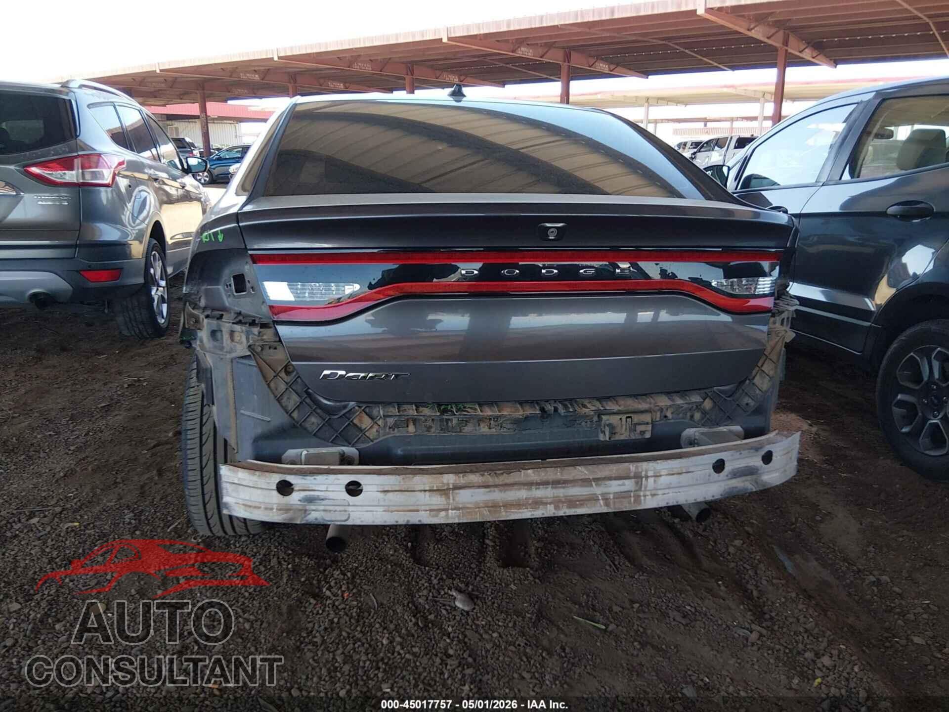 DODGE DART 2015 - 1C3CDFBB3FD421669