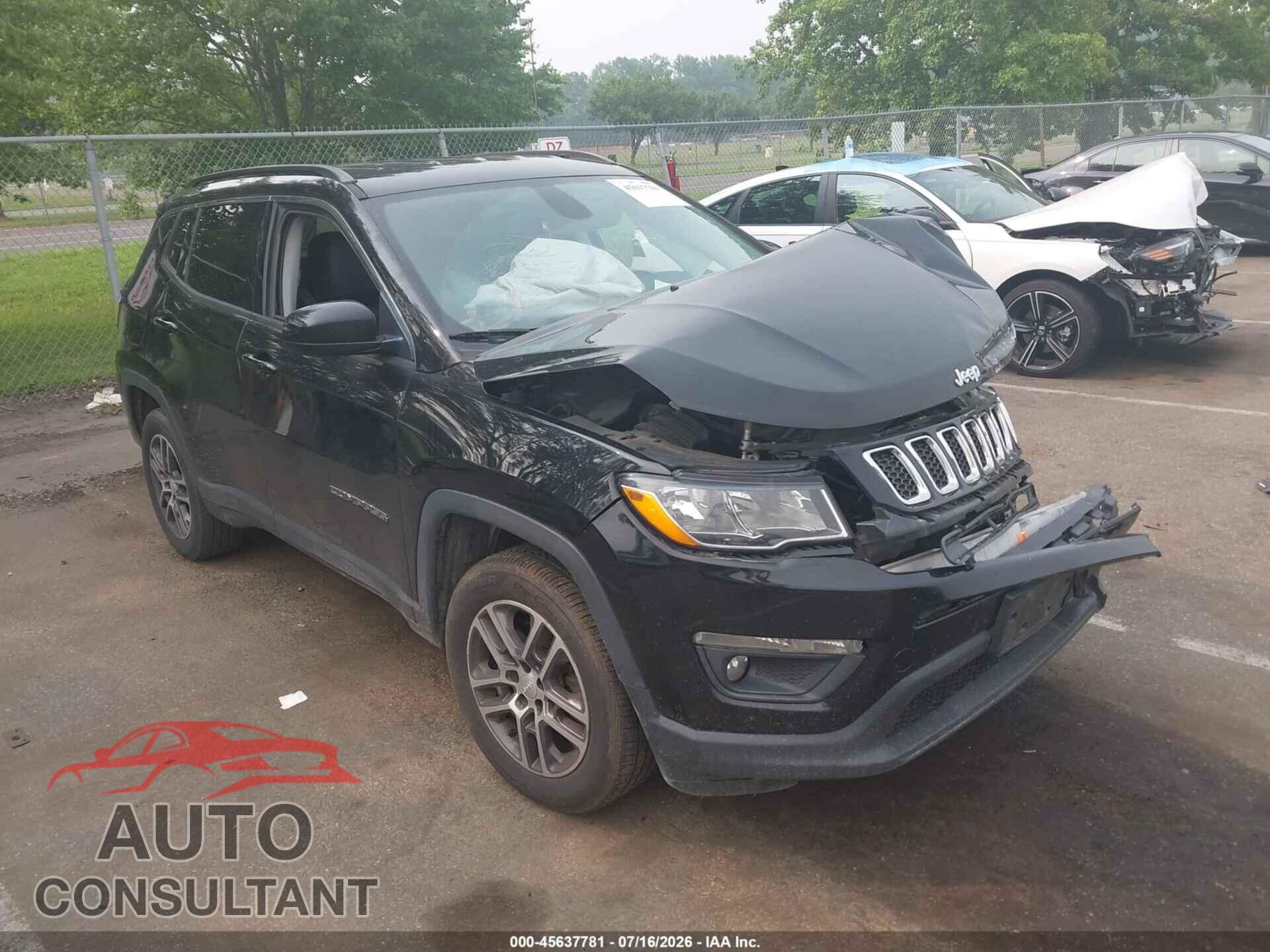 JEEP COMPASS 2017 - 3C4NJDBB4HT651154