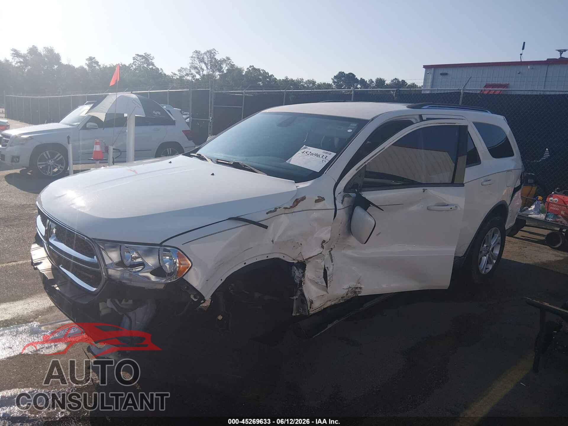 DODGE DURANGO 2012 - 1C4SDHDT1CC204888