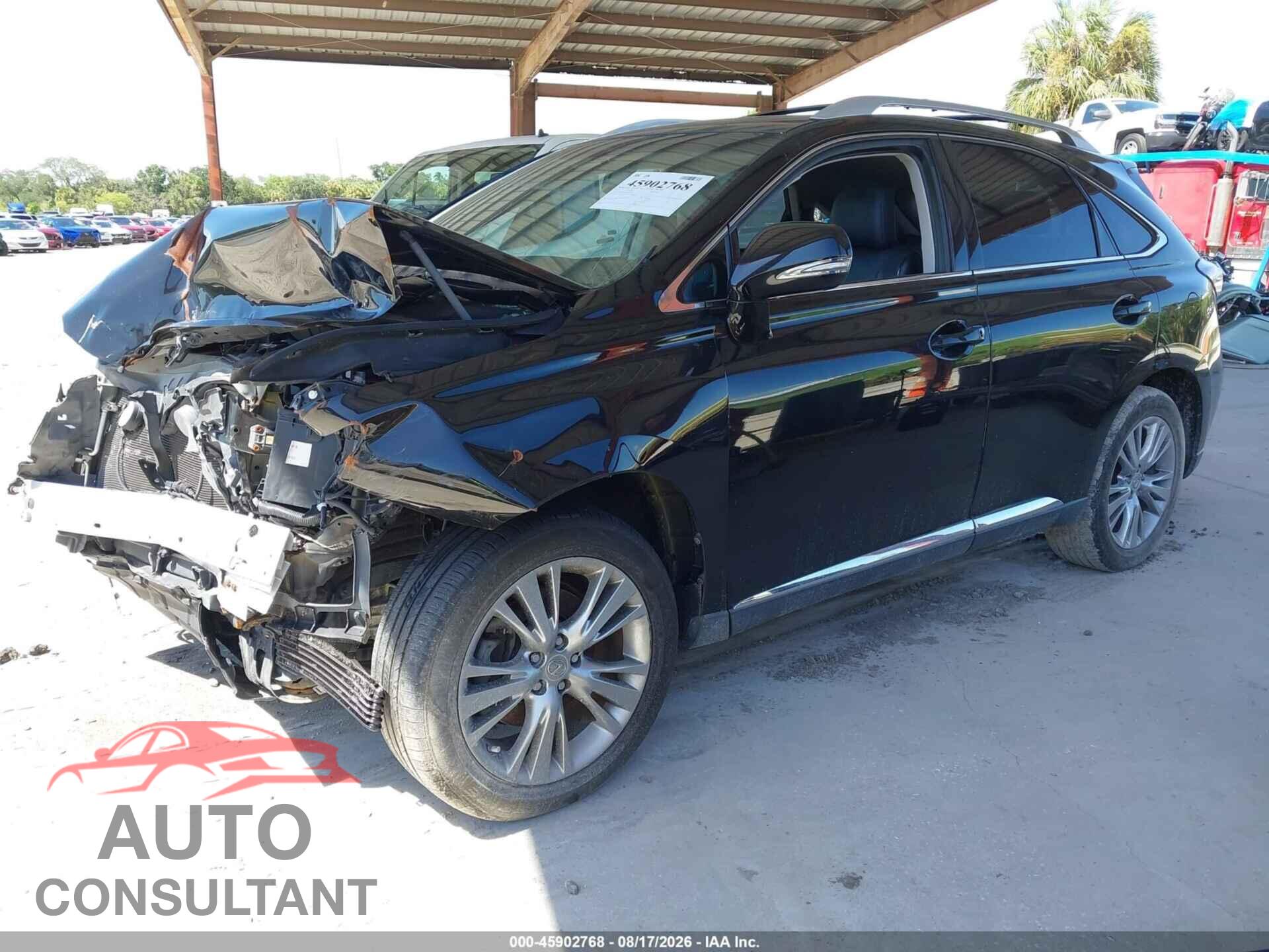 LEXUS RX 350 2013 - 2T2ZK1BA2DC127952