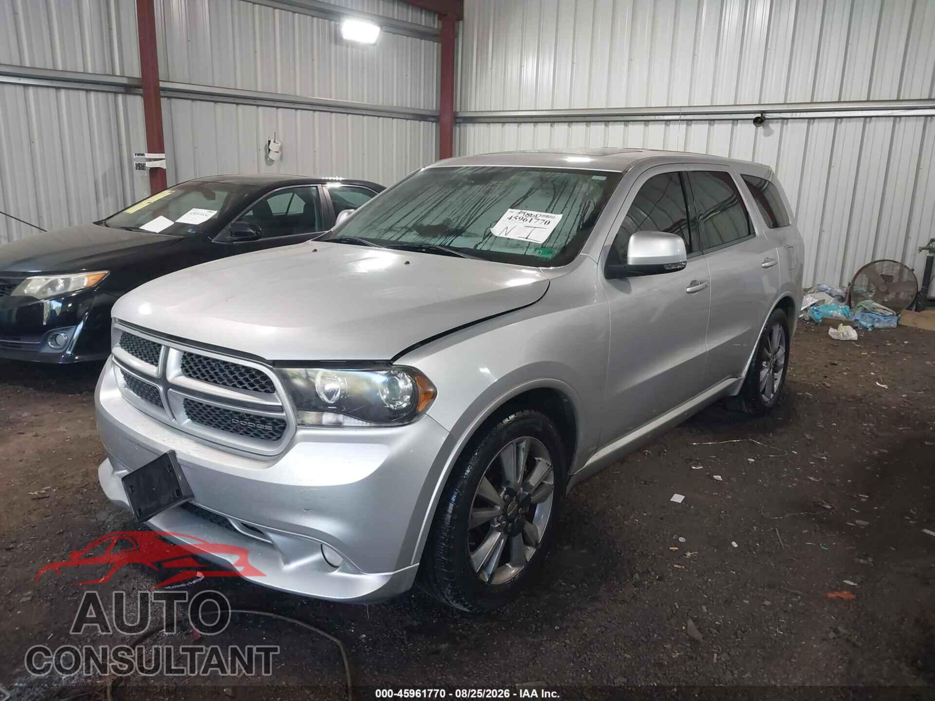 DODGE DURANGO 2012 - 1C4SDHCT3CC144484