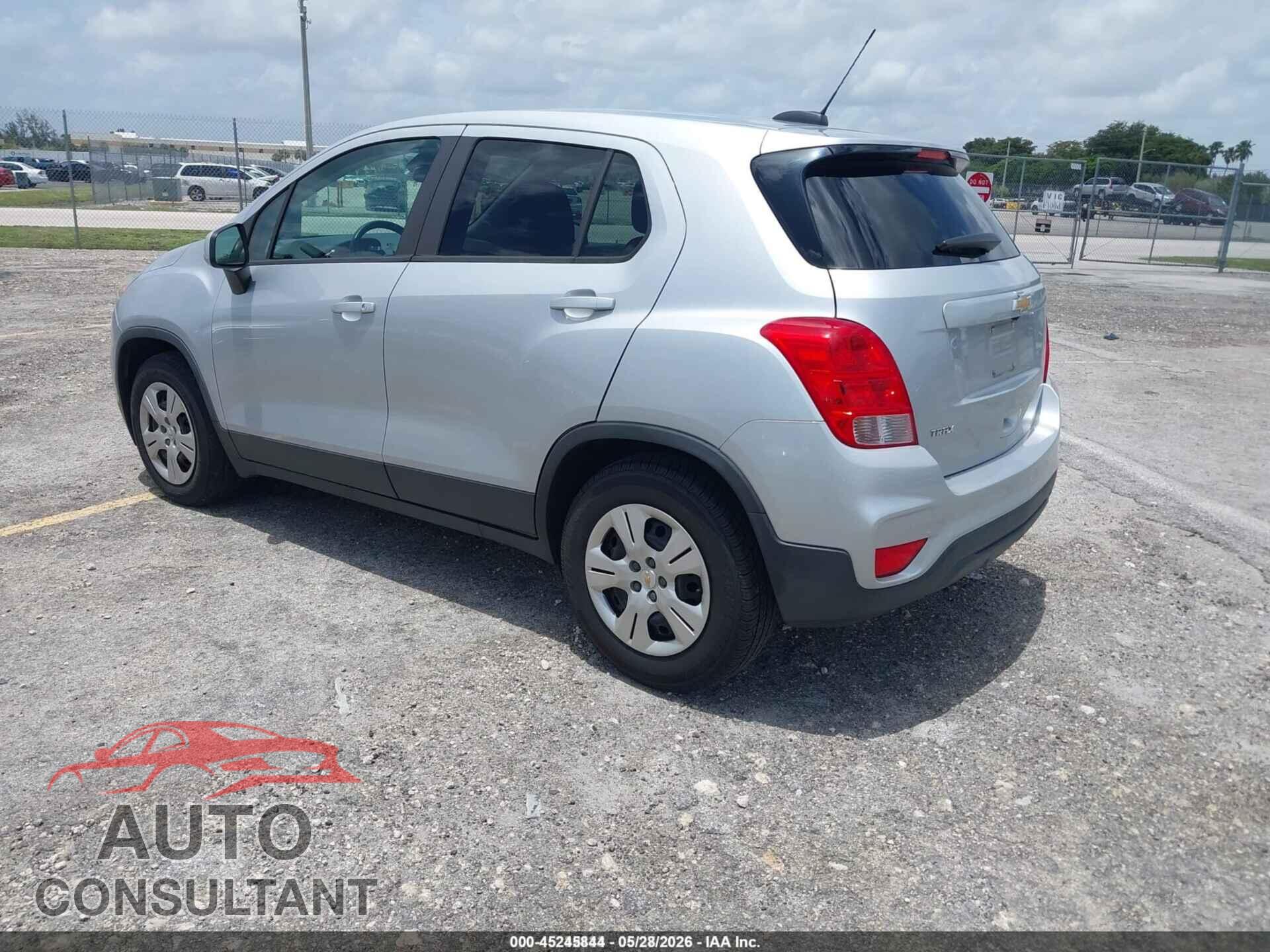 CHEVROLET TRAX 2019 - 3GNCJKSB3KL110302