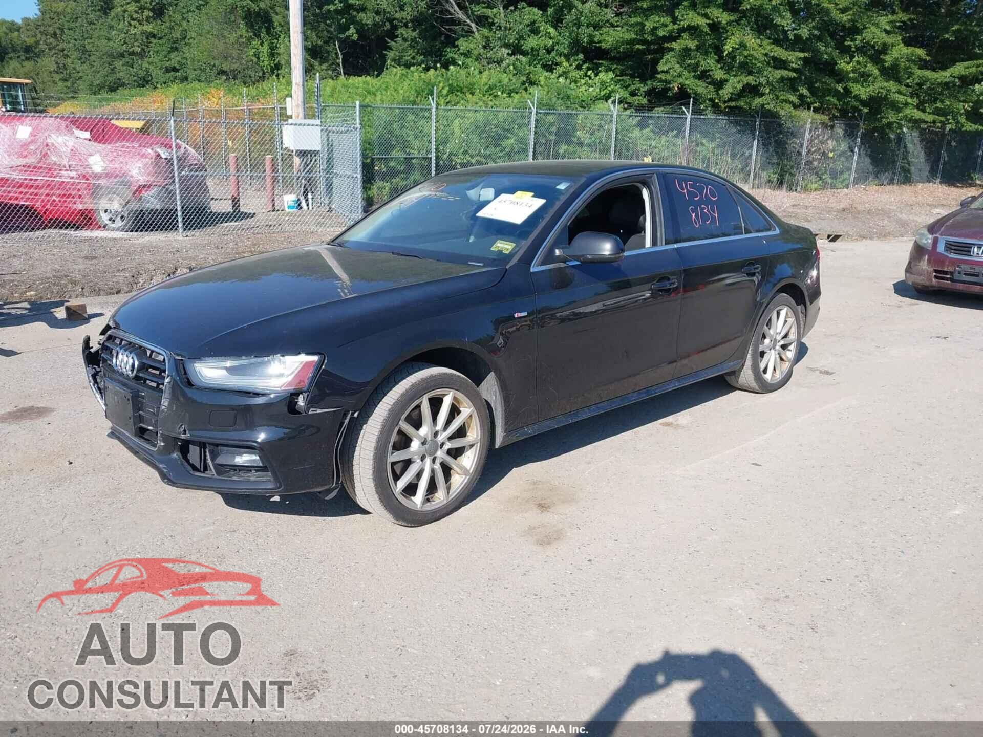 AUDI A4 2016 - WAUDFAFL7GN006802