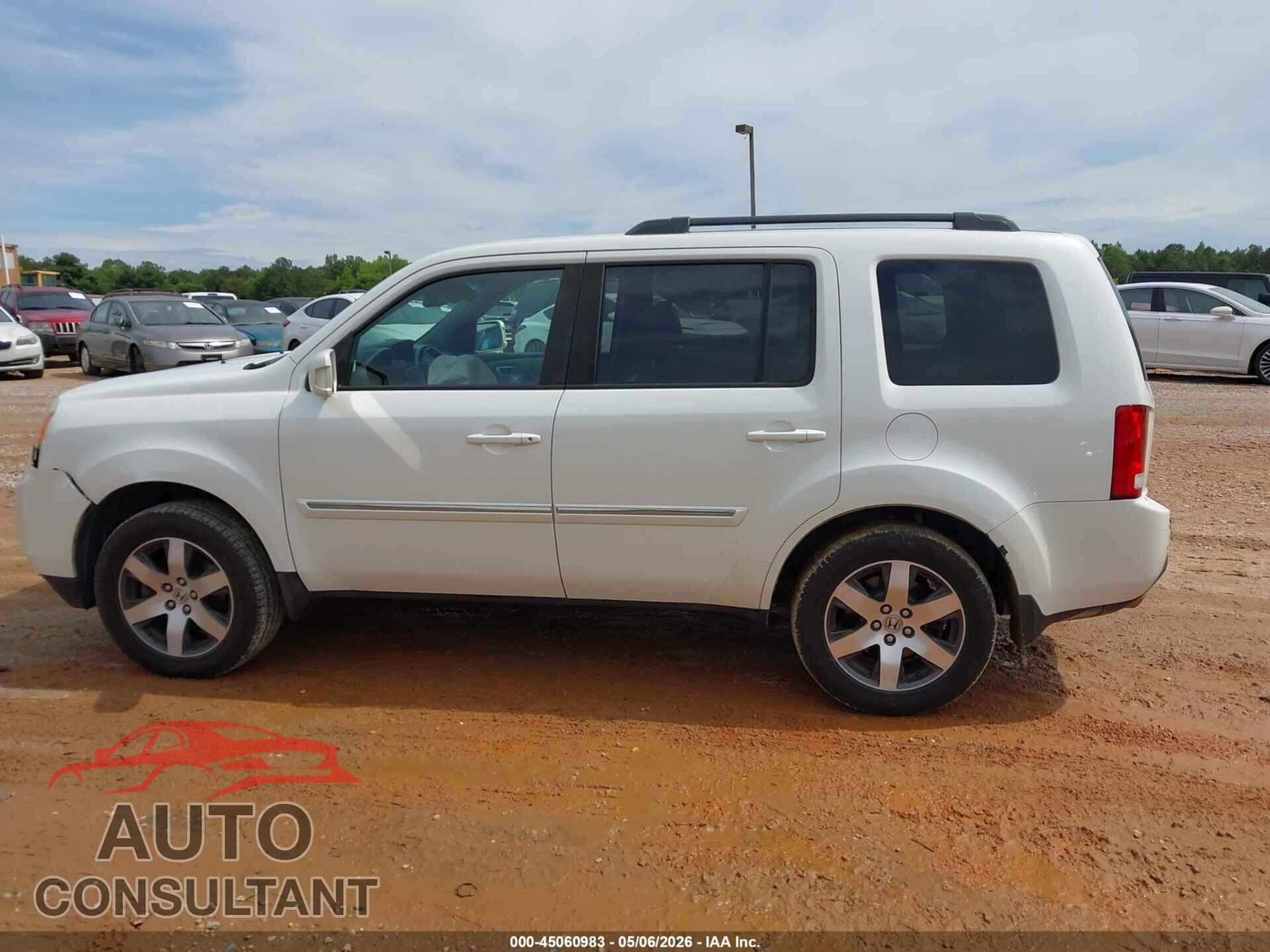 HONDA PILOT 2012 - 5FNYF3H98CB041746