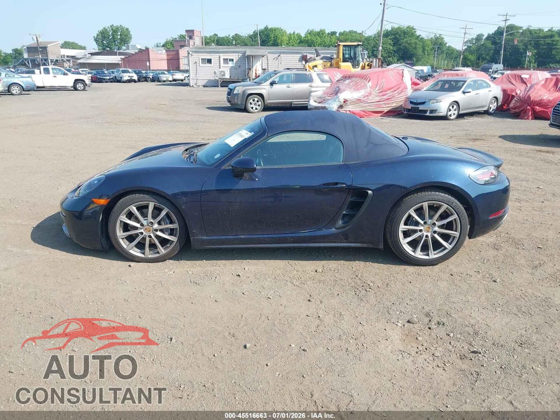 PORSCHE 718 BOXSTER 2018 - WP0CA2A86JS210750