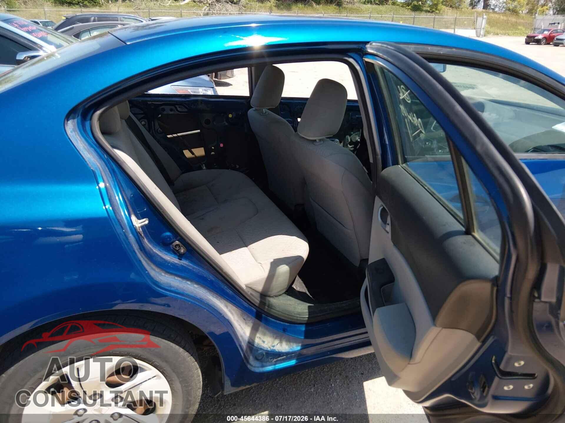 HONDA CIVIC 2014 - 19XFB2F51EE235105