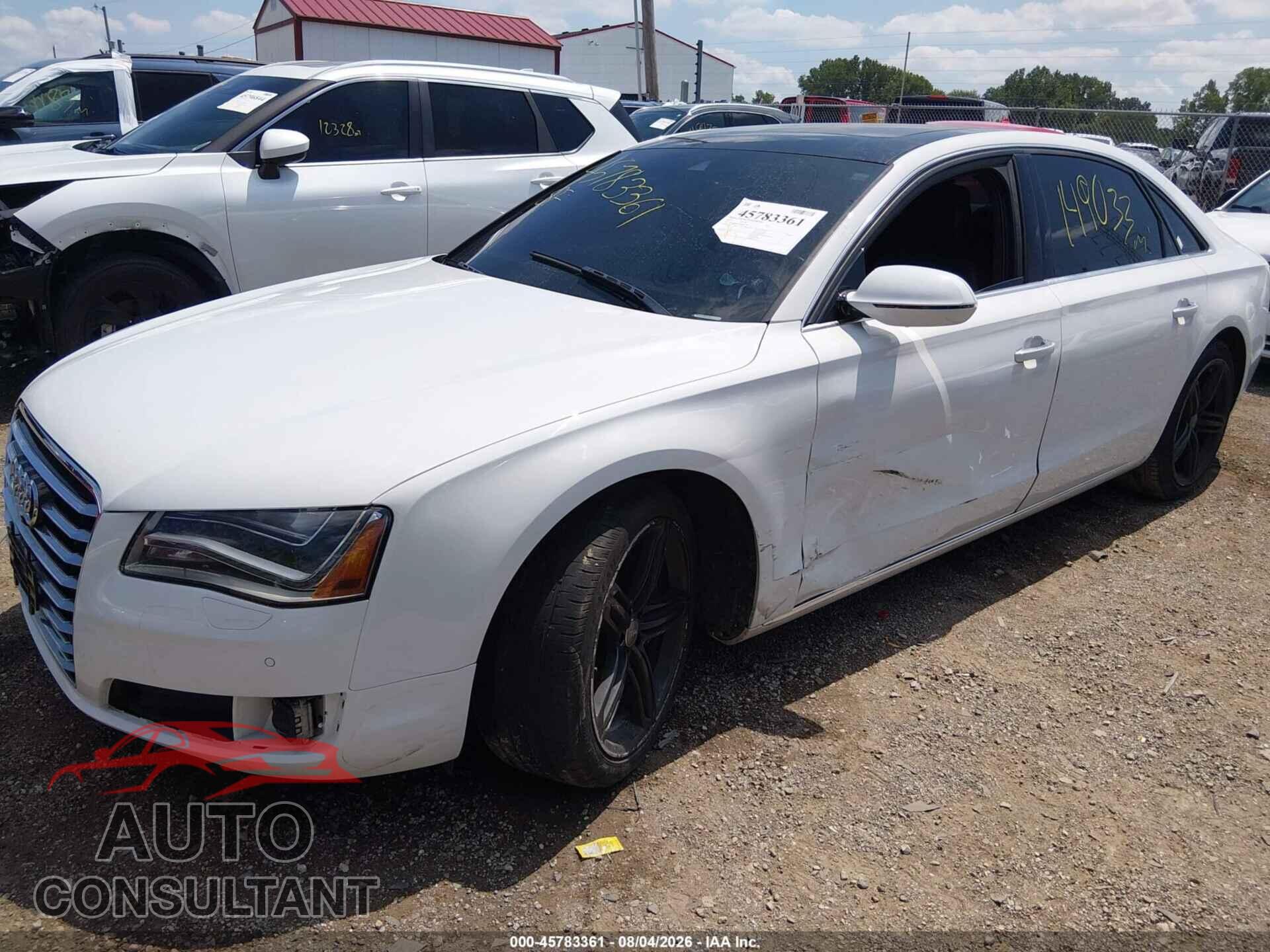 AUDI A8 L 2013 - WAURGAFD6DN025798