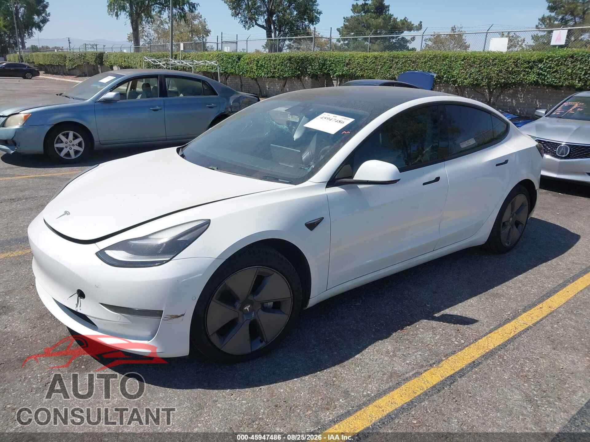TESLA MODEL 3 2021 - 5YJ3E1EA7MF003524