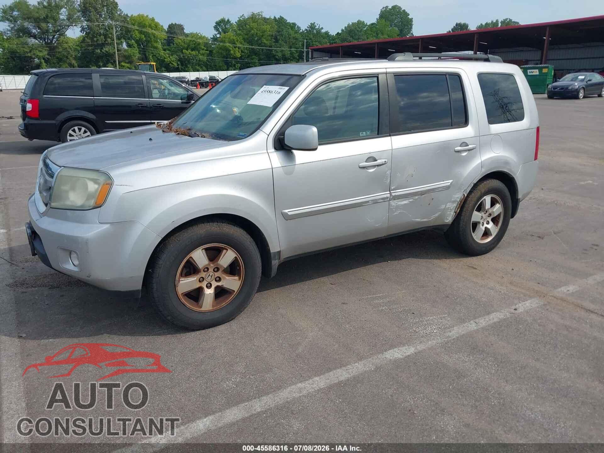 HONDA PILOT 2011 - 5FNYF4H63BB026209