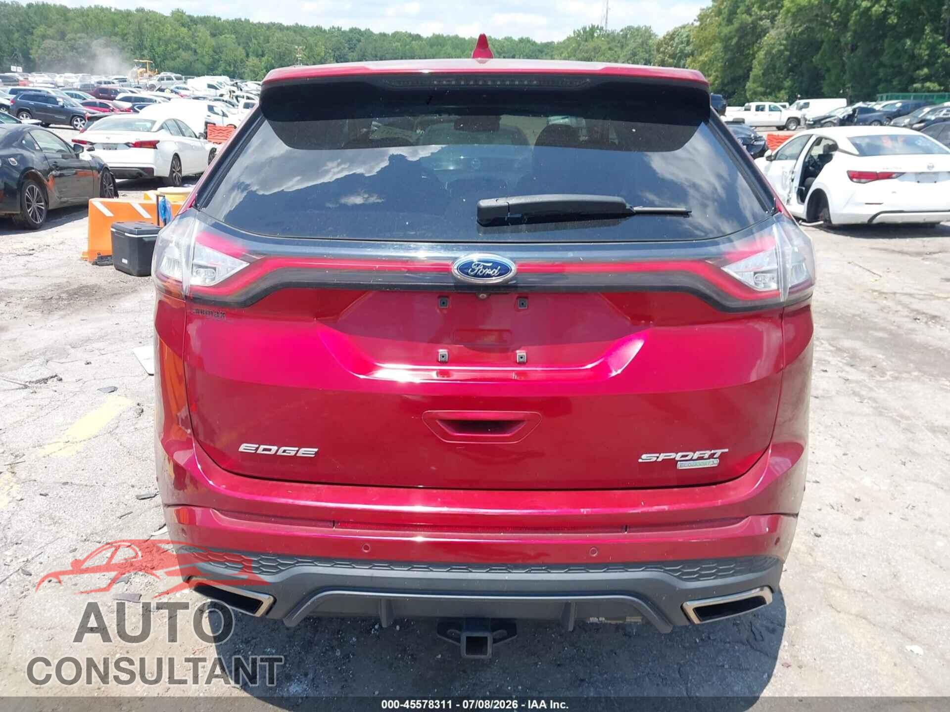FORD EDGE 2015 - 2FMTK3AP8FBB64295