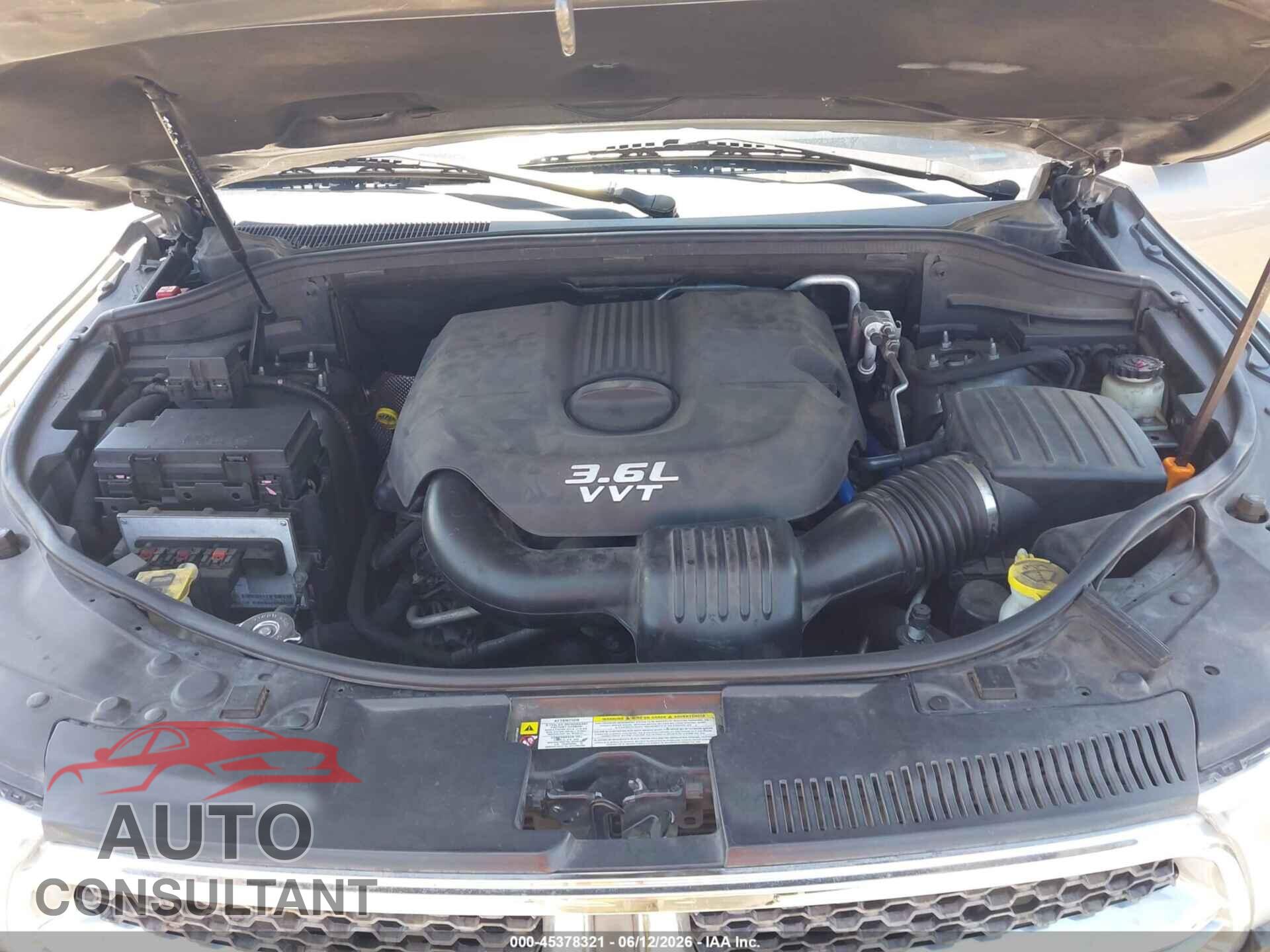 DODGE DURANGO 2012 - 1C4RDJDG8CC247651
