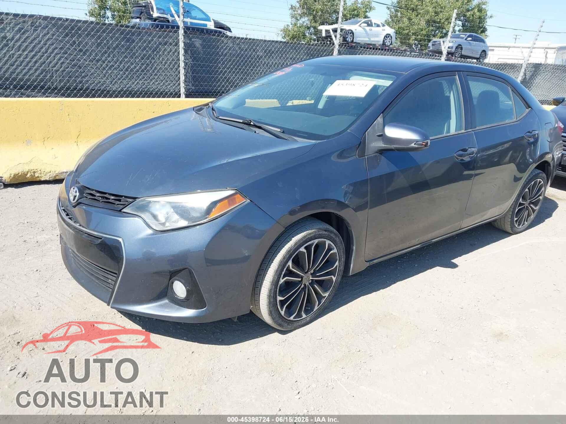 TOYOTA COROLLA 2016 - 5YFBURHEXGP416199