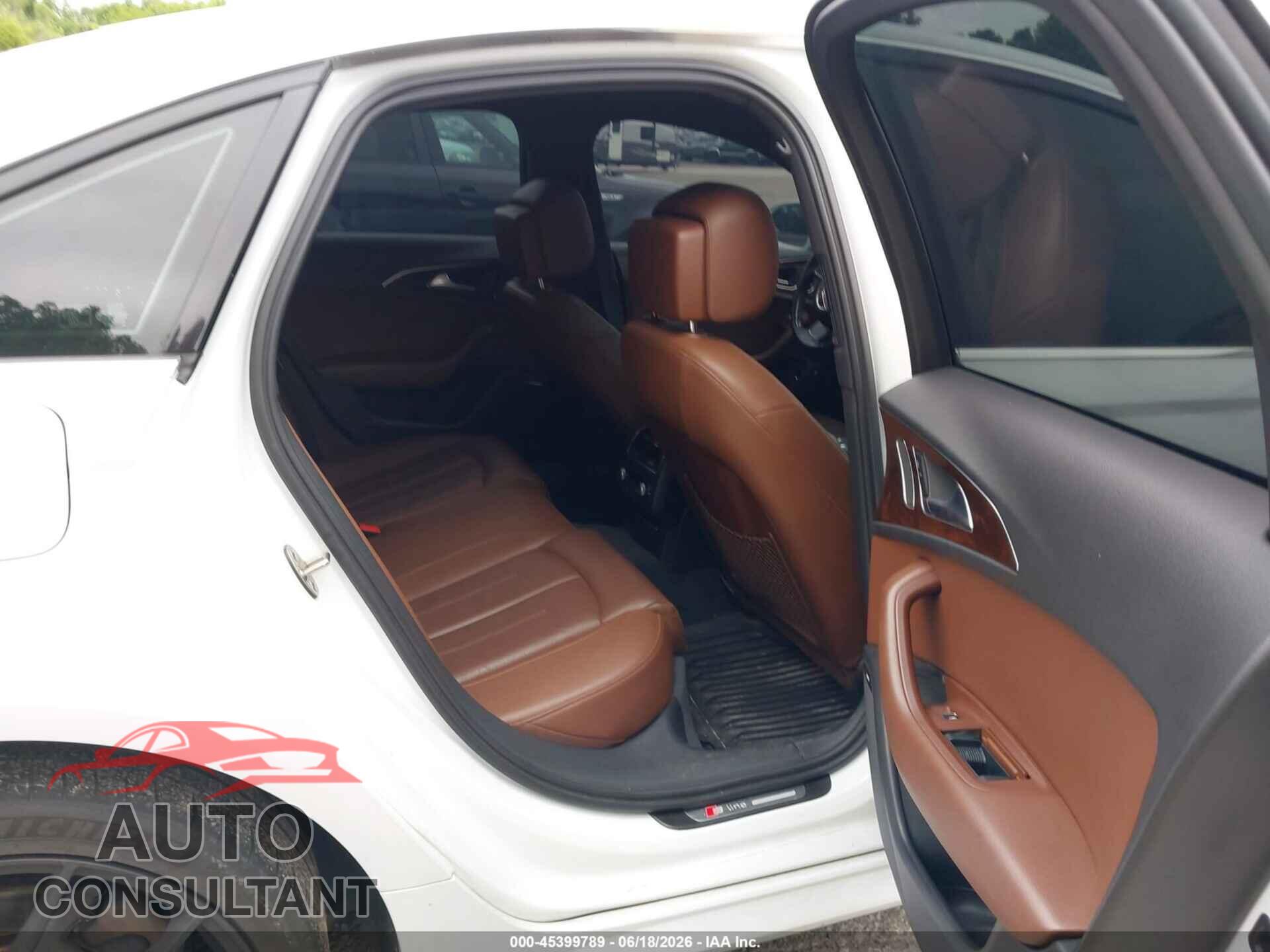 AUDI A6 2017 - WAUF2AFC8HN006233