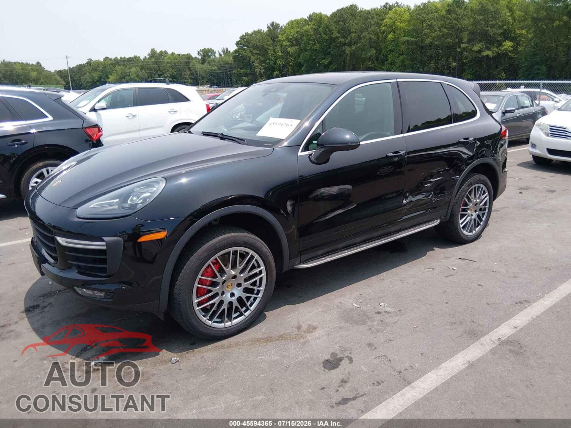 PORSCHE CAYENNE 2016 - WP1AC2A27GLA88012