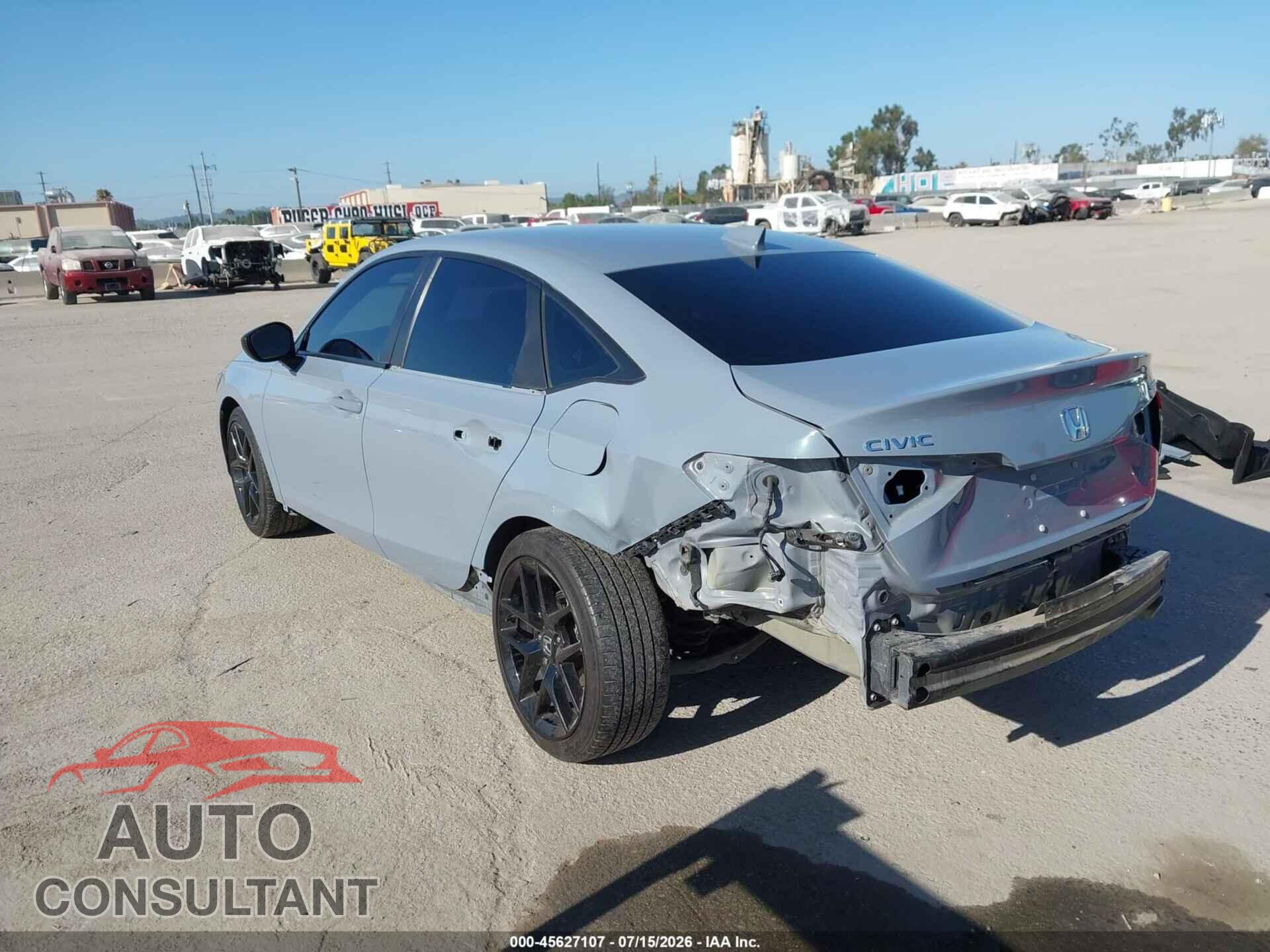 HONDA CIVIC 2023 - 2HGFE2F56PH554855