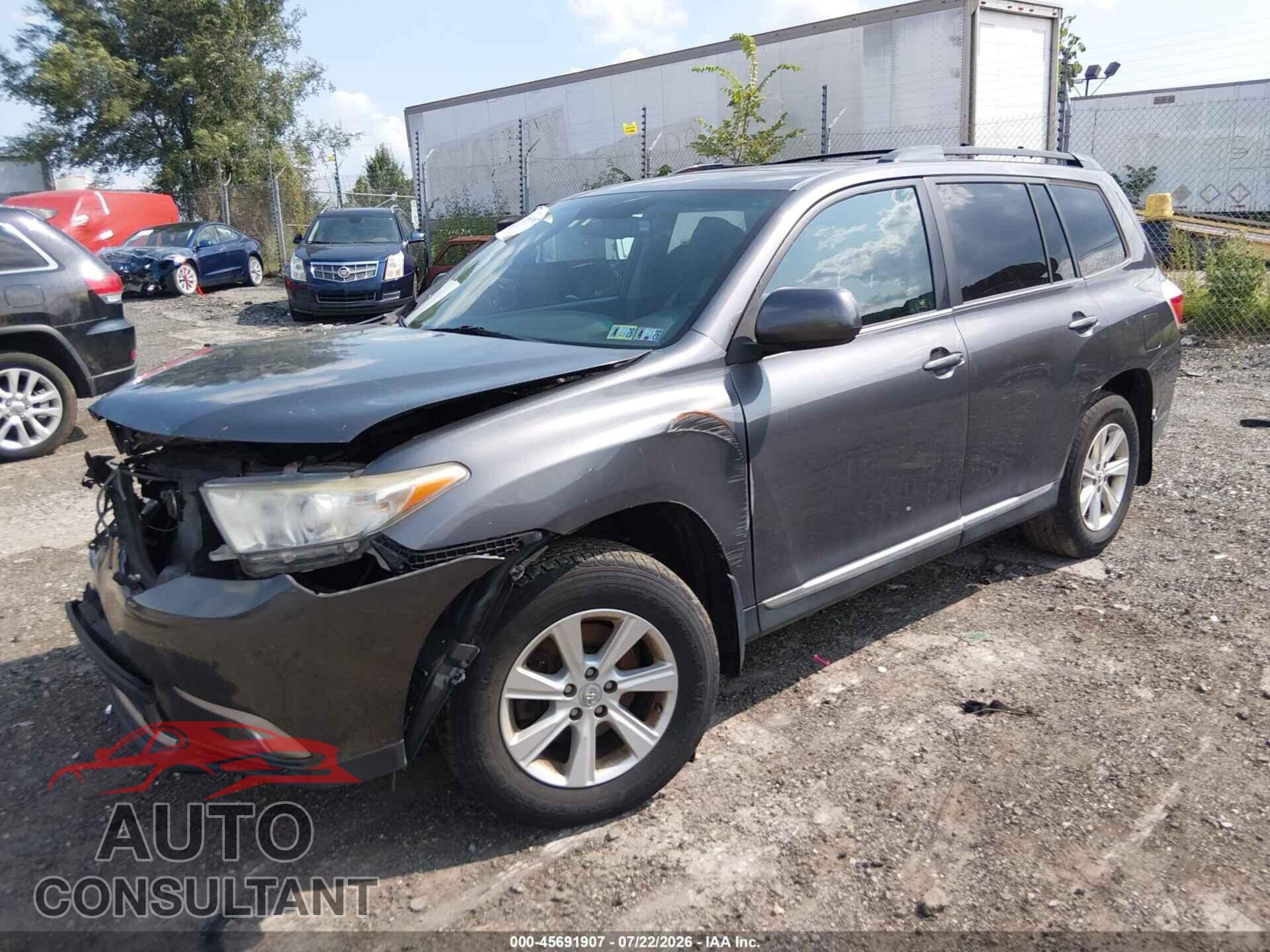 TOYOTA HIGHLANDER 2011 - 5TDBK3EH9BS067294