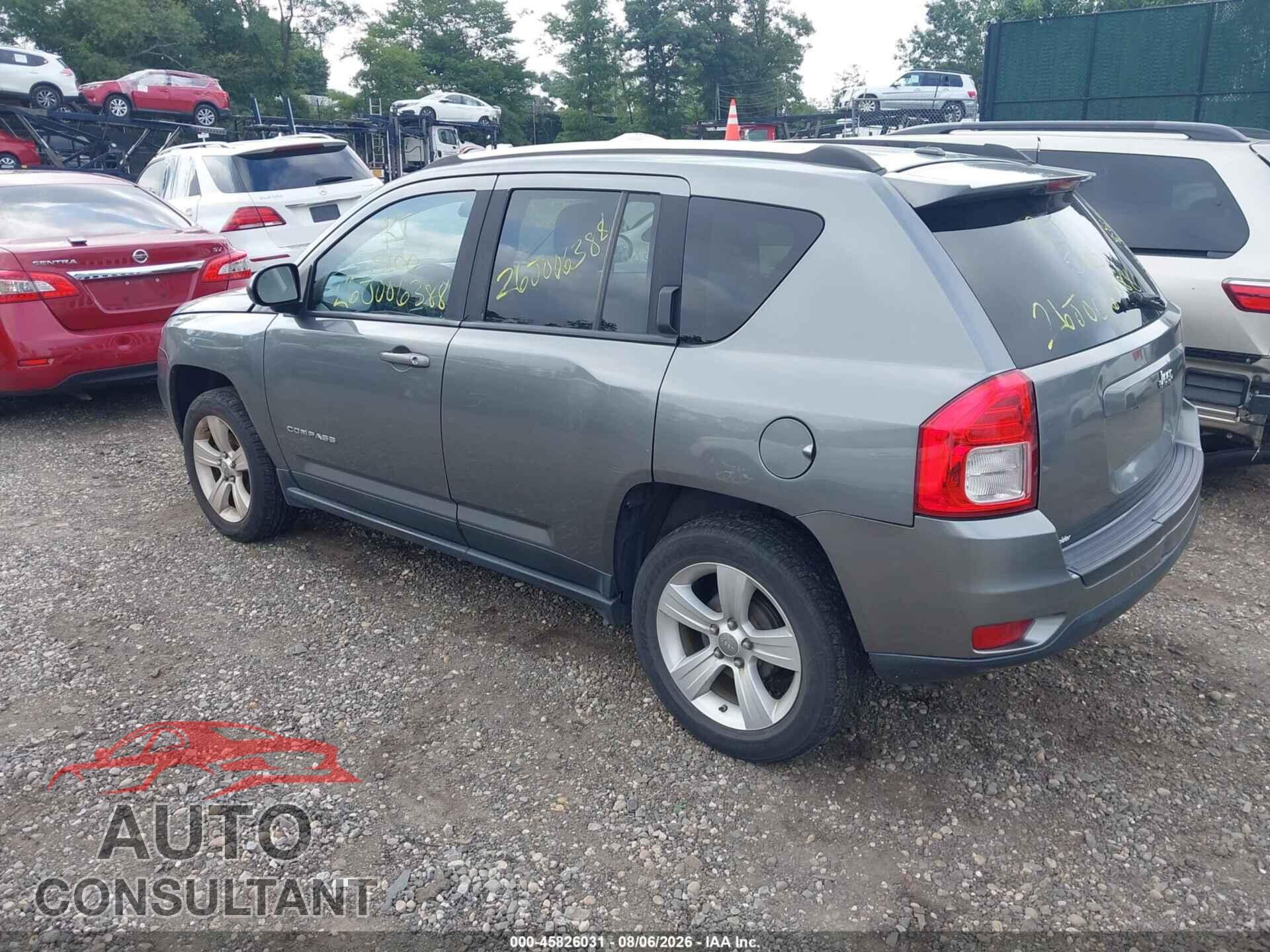 JEEP COMPASS 2012 - 1C4NJCEA7CD589681