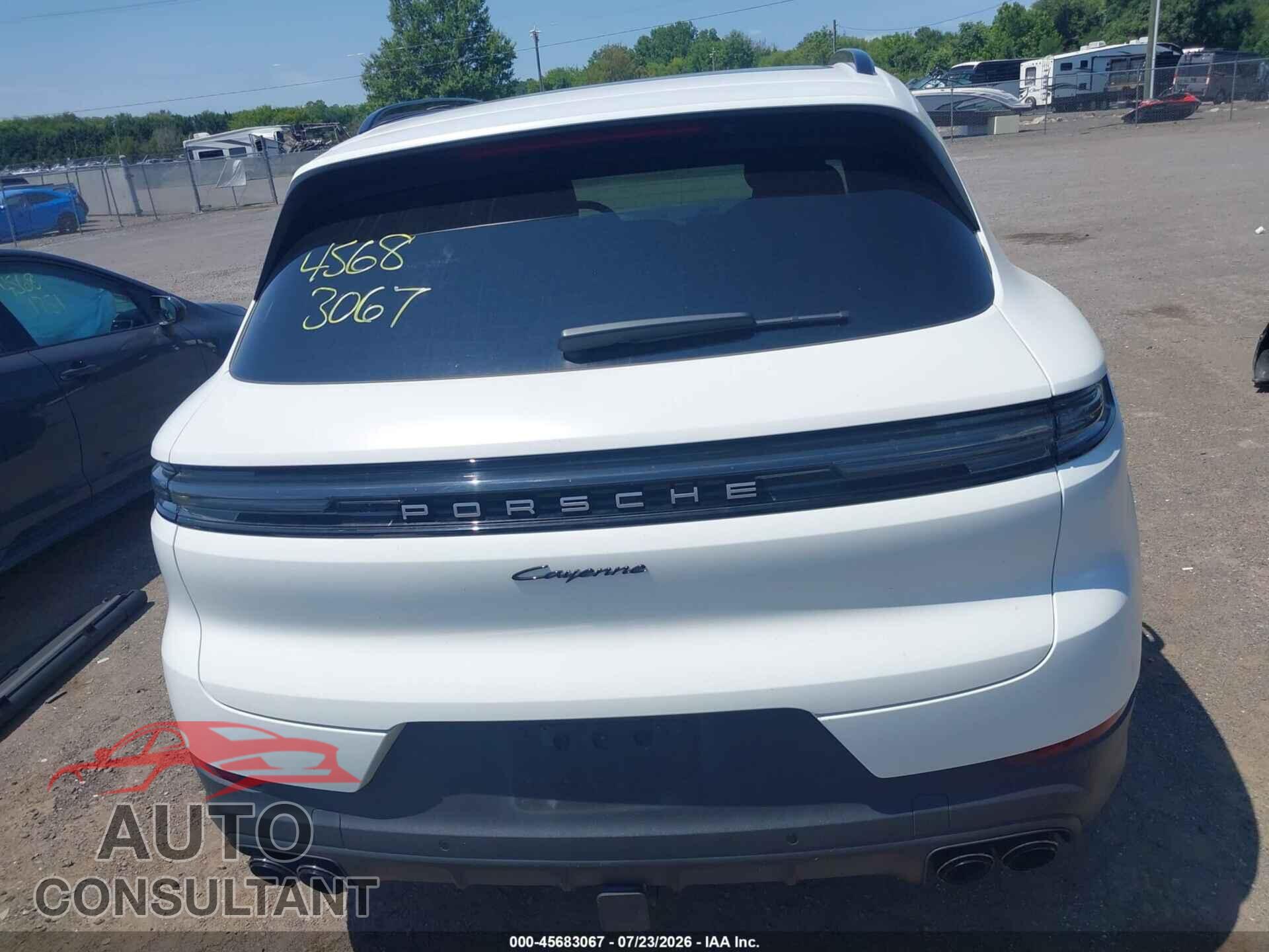 PORSCHE CAYENNE 2024 - WP1AA2AY8RDA07767
