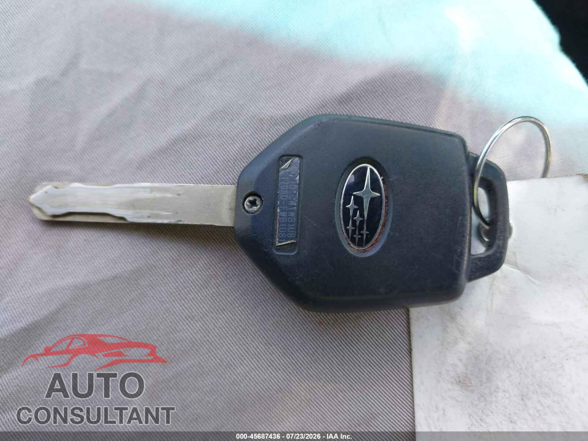 SUBARU OUTBACK 2014 - 4S4BRBLC8E3209245