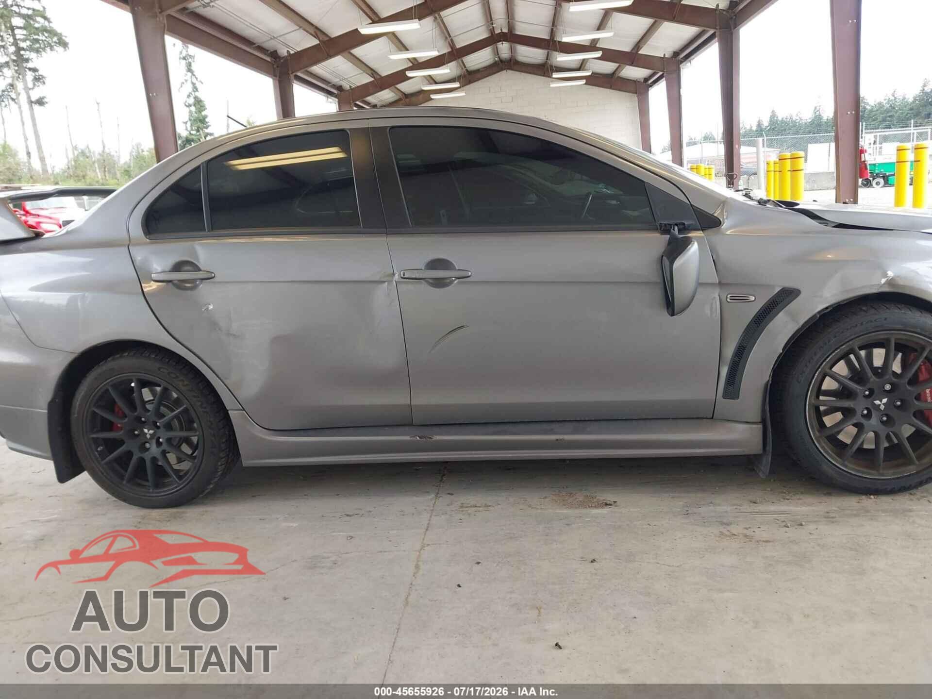 MITSUBISHI LANCER EVOLUTION 2015 - JA32W7FV2FU027560