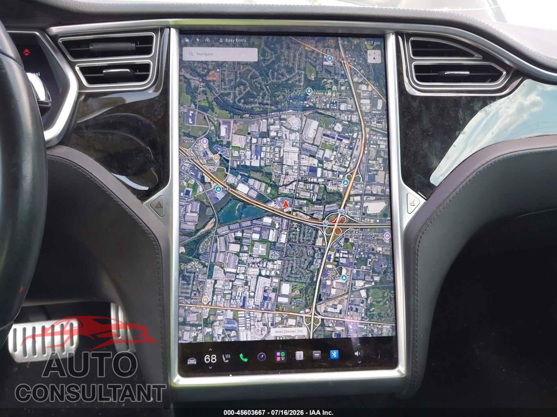 TESLA MODEL S 2013 - 5YJSA1CP2DFP27572