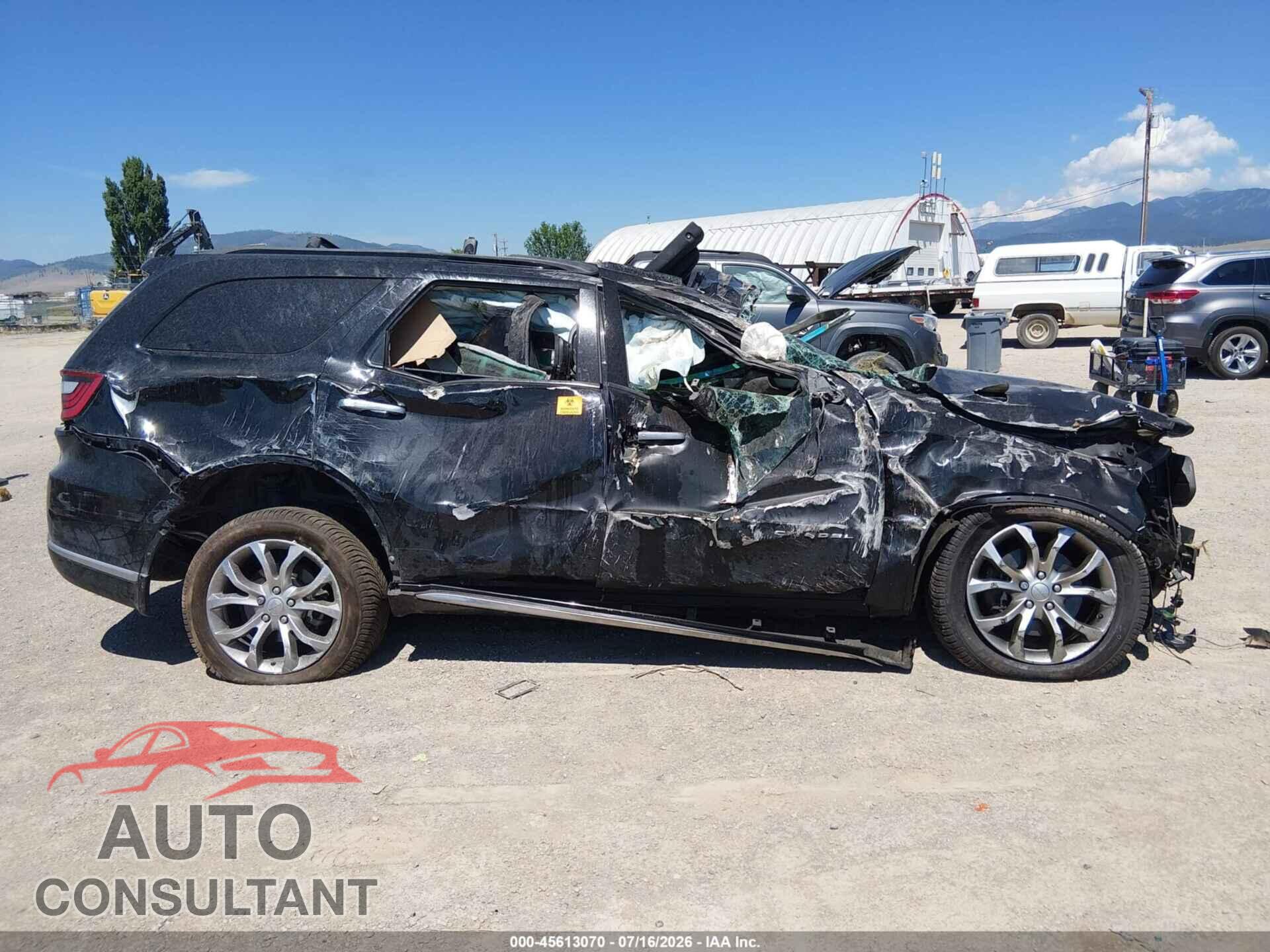 DODGE DURANGO 2017 - 1C4SDJET8HC752934