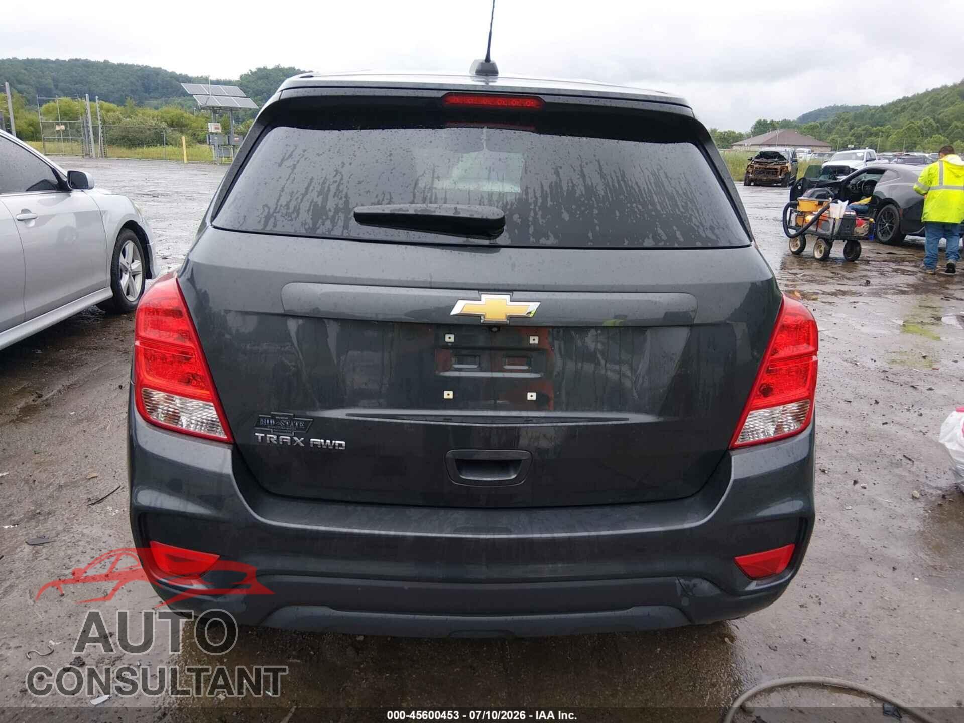 CHEVROLET TRAX 2019 - 3GNCJNSB3KL158285