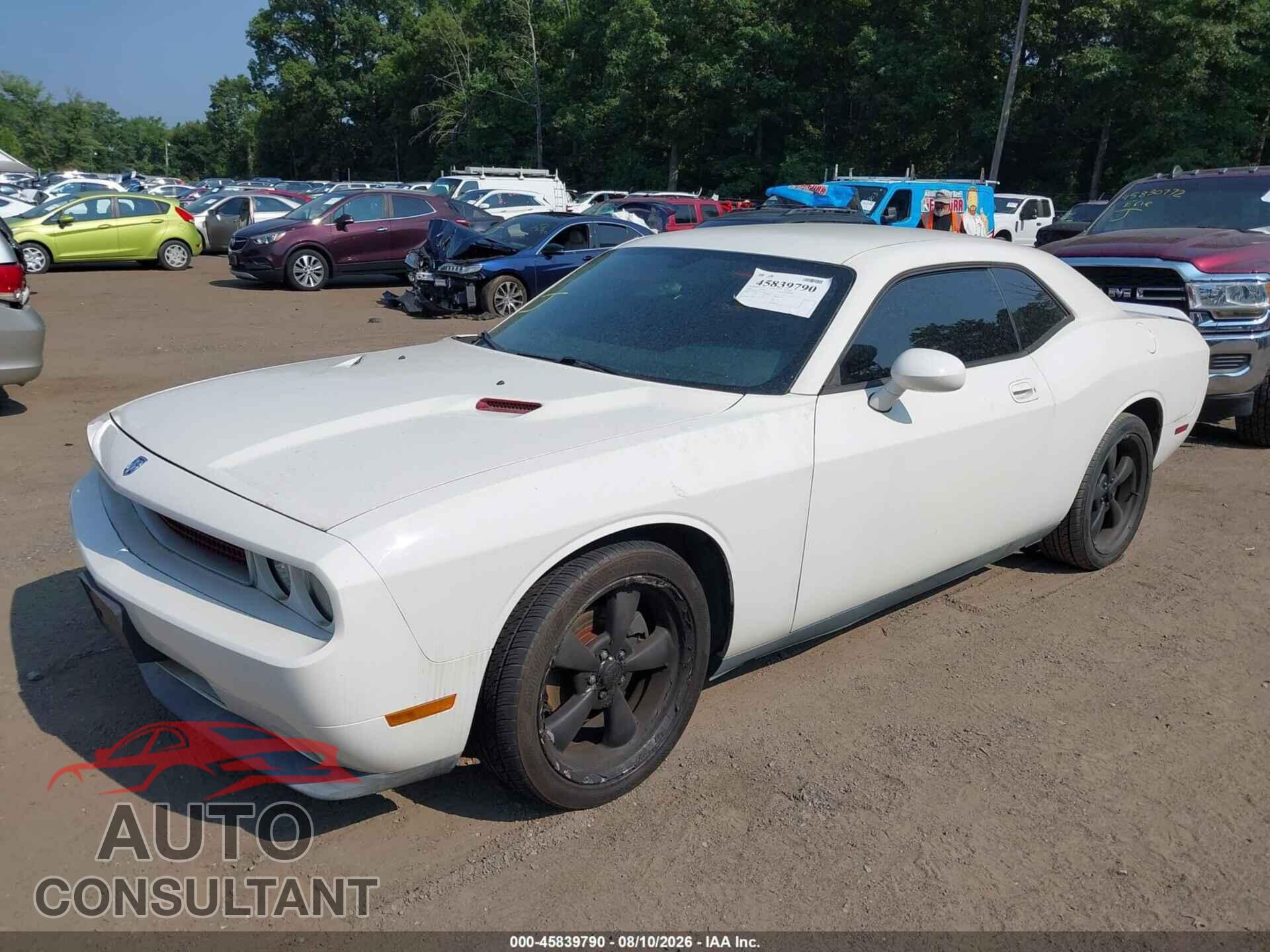 DODGE CHALLENGER 2009 - 2B3LJ44V99H563579