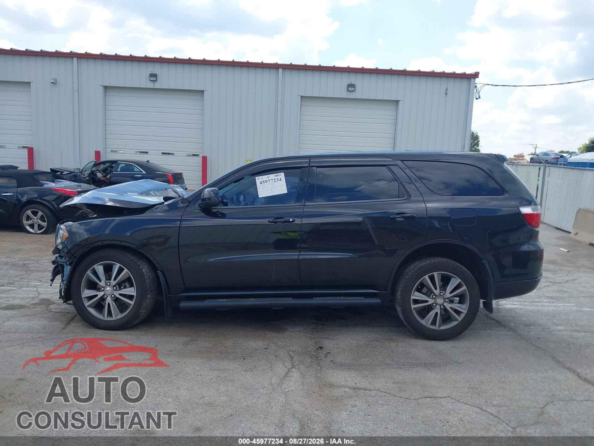 DODGE DURANGO 2013 - 1C4RDJAG1DC697227