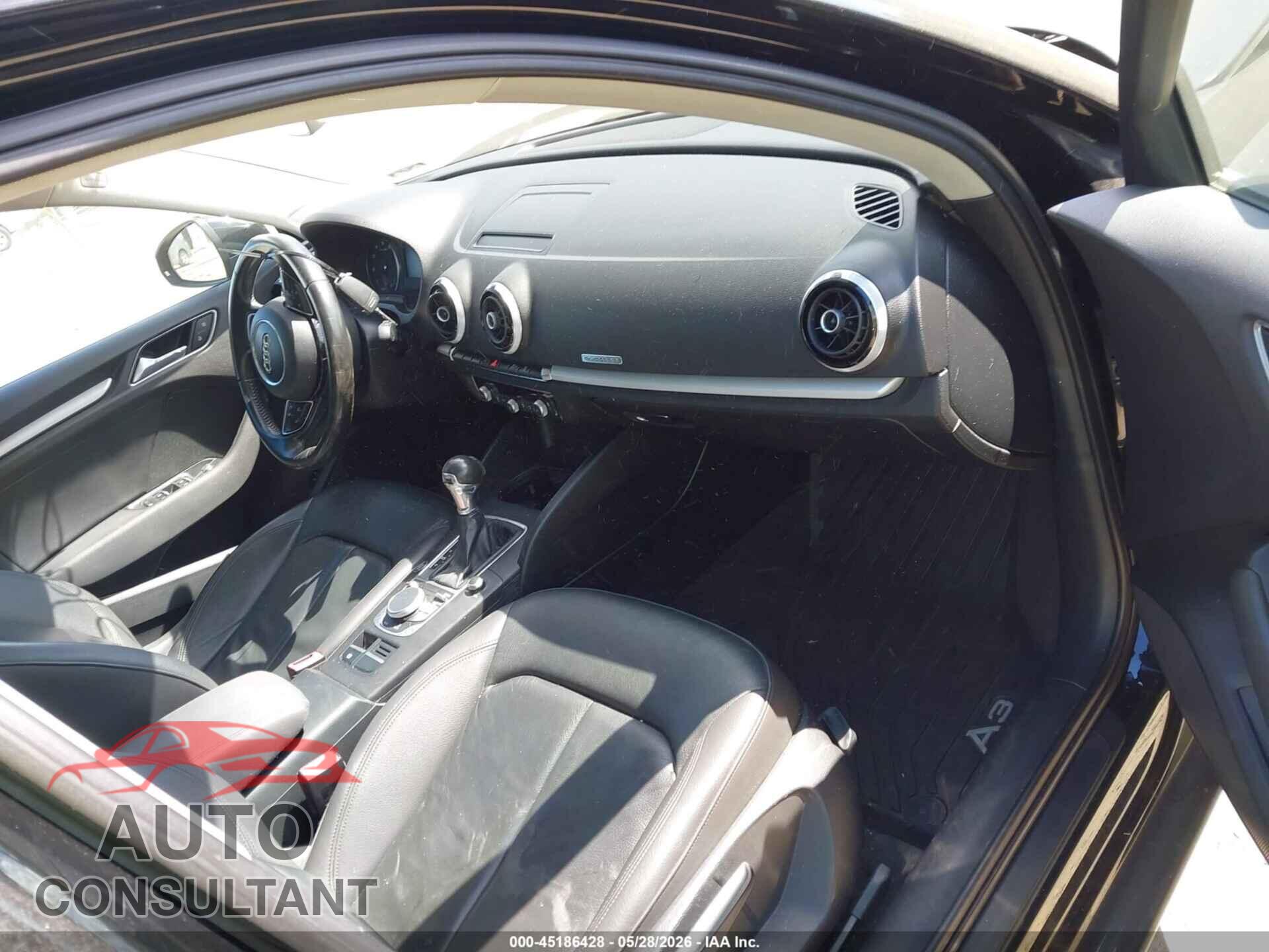 AUDI A3 2016 - WAUB8GFF3G1031749