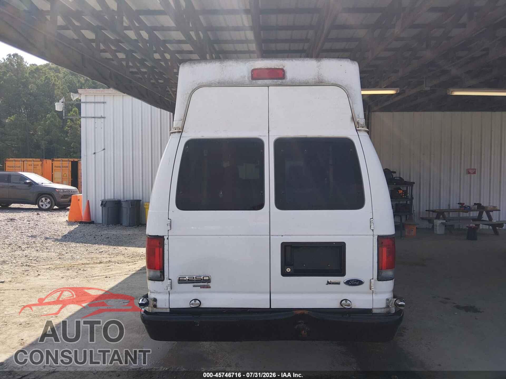 FORD E-250 2012 - 1FTNS2EWXCDB31166