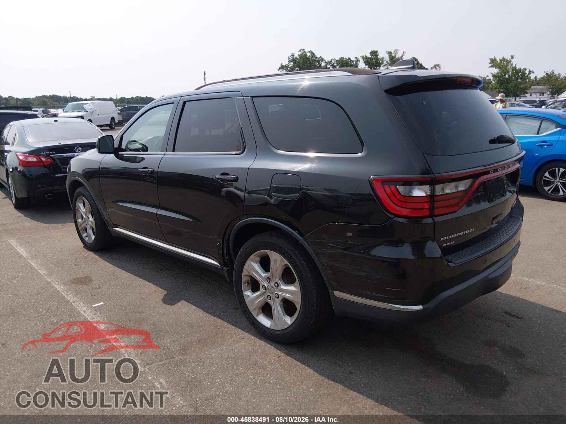 DODGE DURANGO 2014 - 1C4RDJDG7EC383109