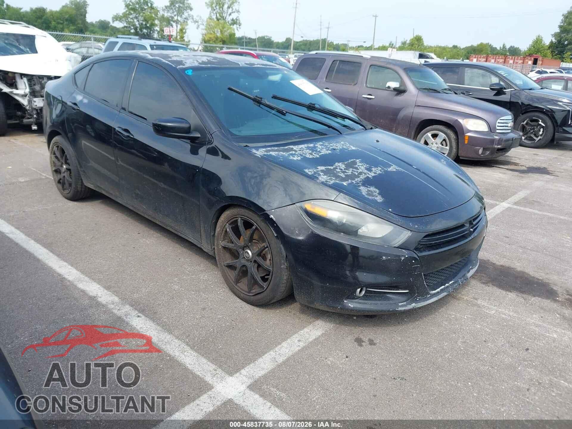 DODGE DART 2013 - 1C3CDFBA4DD312058