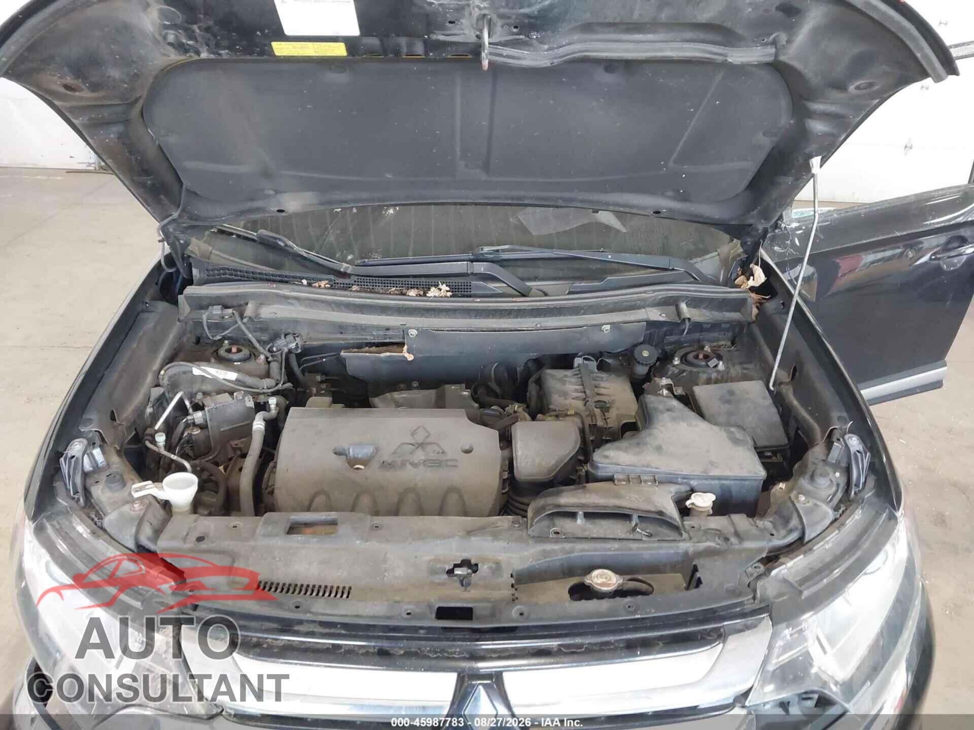 MITSUBISHI OUTLANDER 2017 - JA4AZ2A36HZ042995