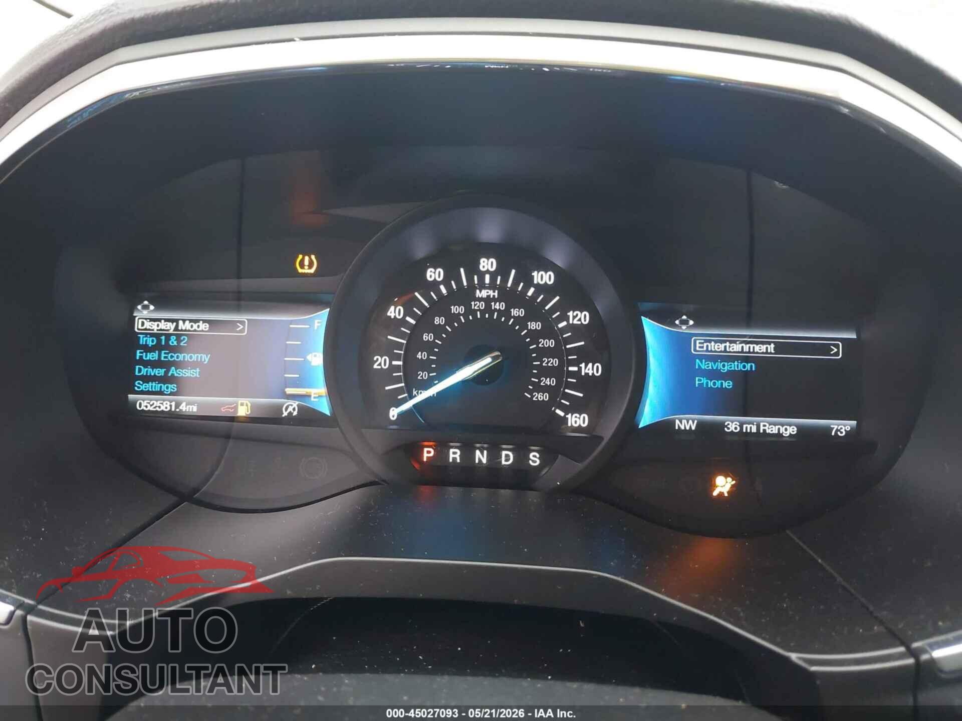 FORD EDGE 2021 - 2FMPK3K92MBA44734
