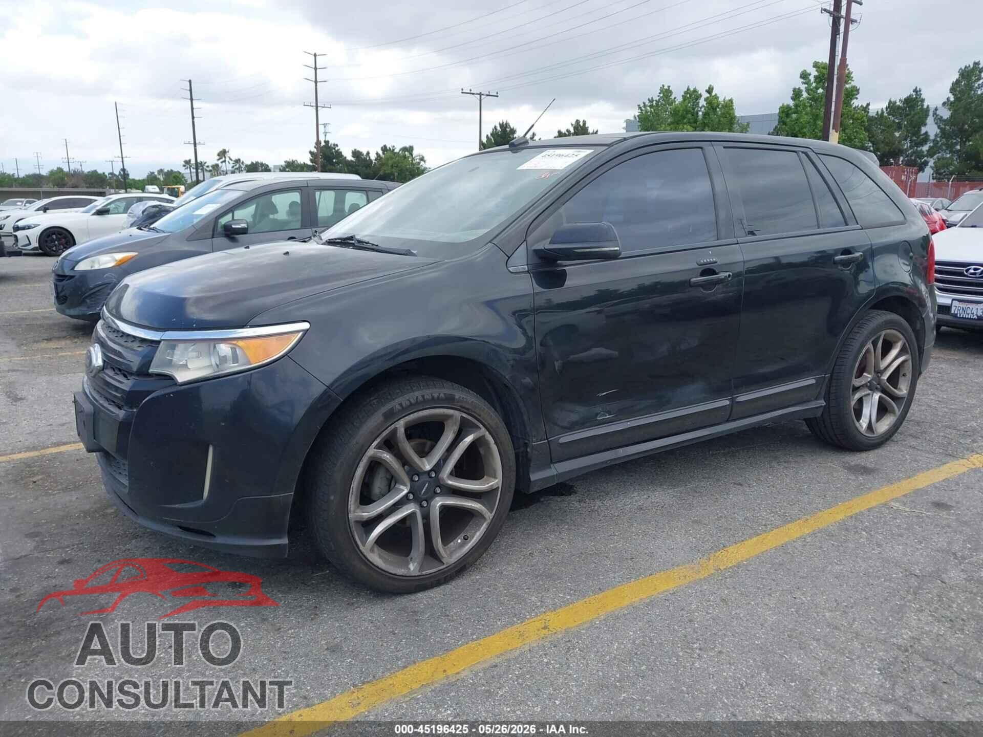 FORD EDGE 2013 - 2FMDK3AK1DBB75161