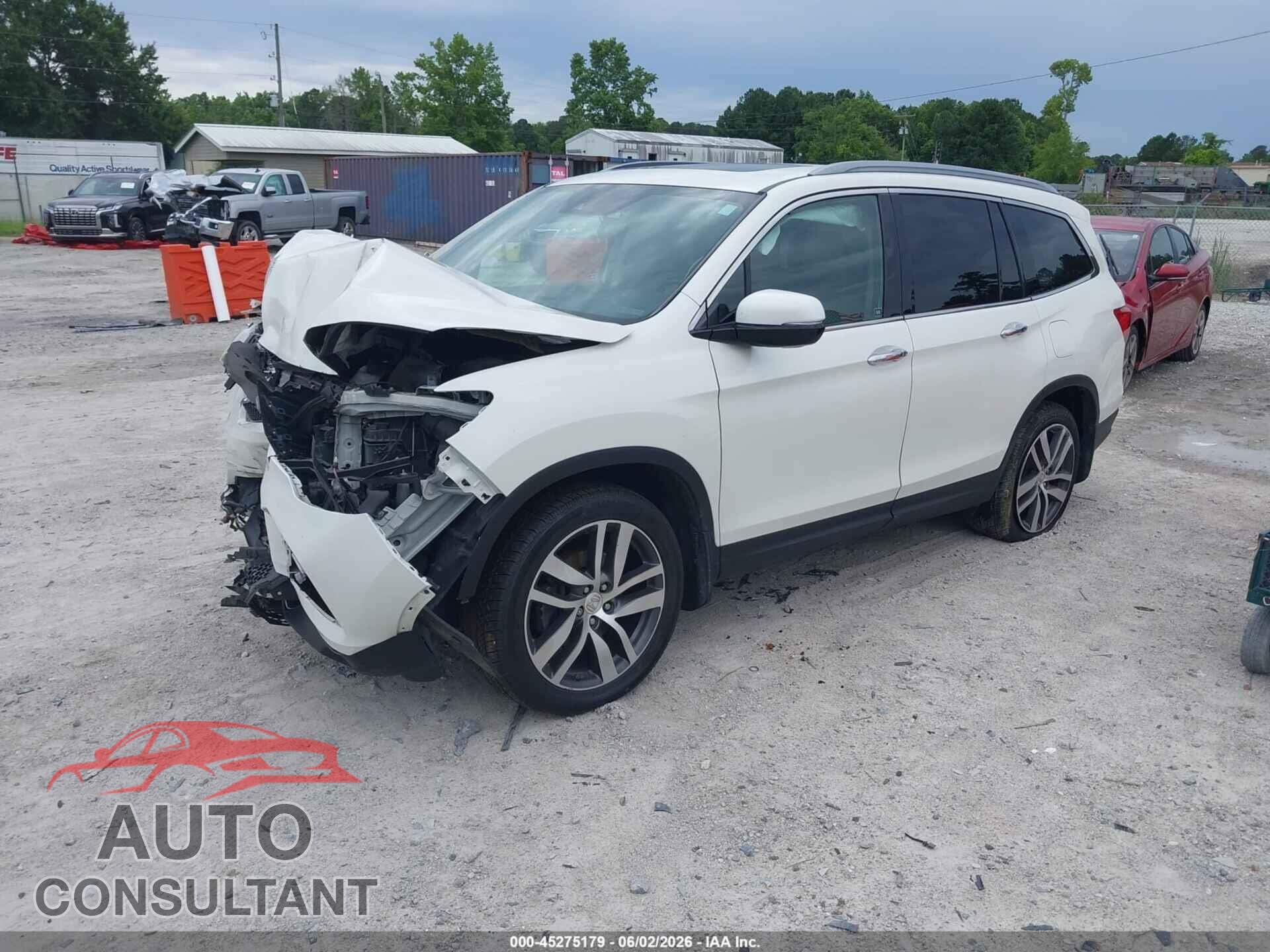 HONDA PILOT 2017 - 5FNYF5H97HB007297