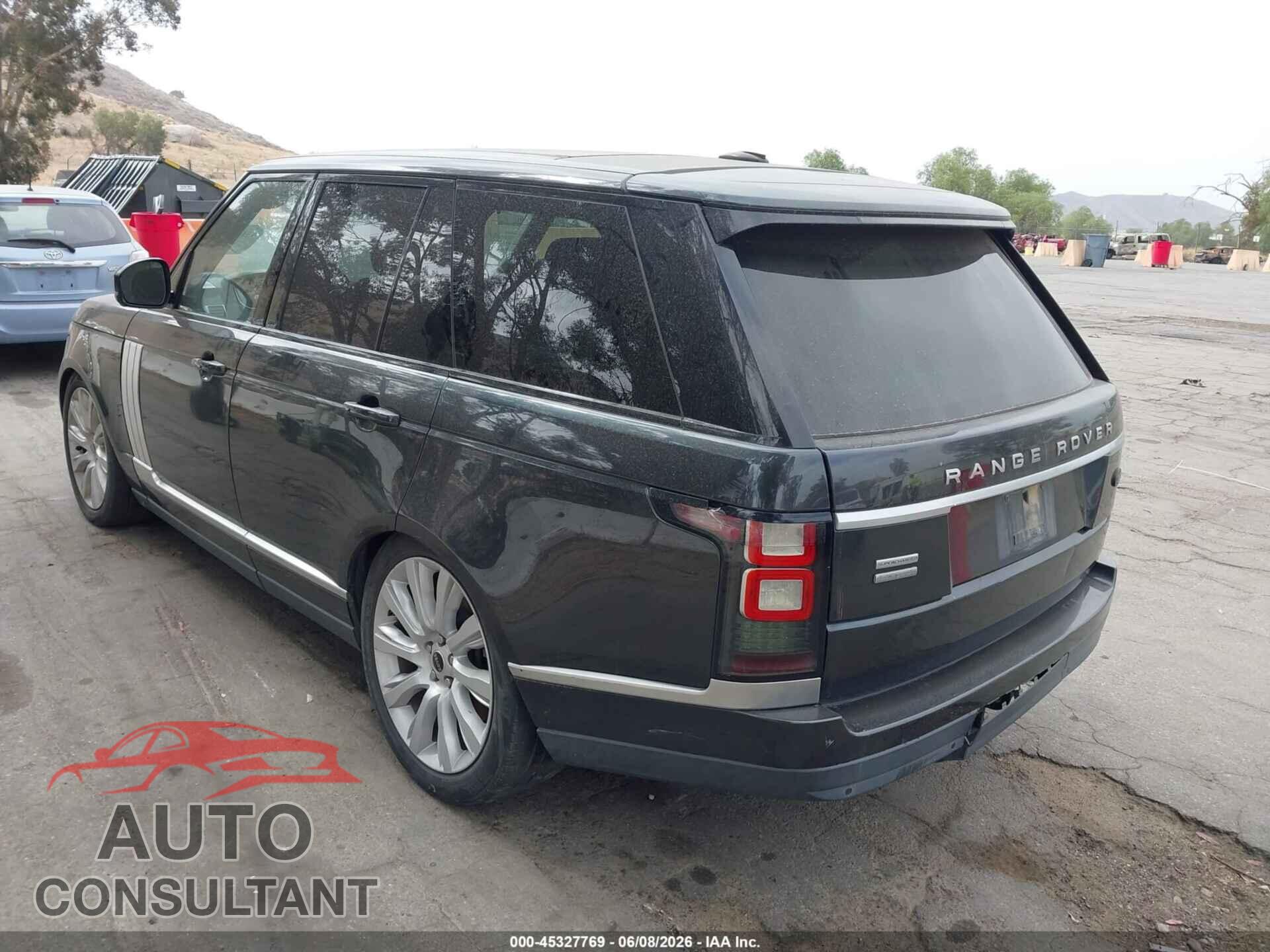 LAND ROVER RANGE ROVER 2013 - SALGS2EF8DA102057