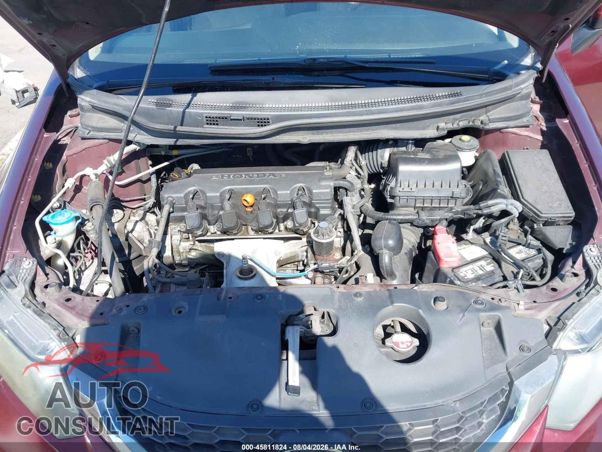 HONDA CIVIC 2014 - 19XFB2F54EE206357