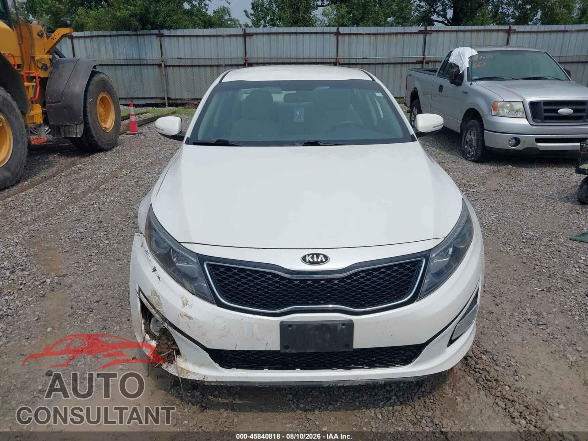 KIA OPTIMA 2015 - KNAGM4A77F5536975