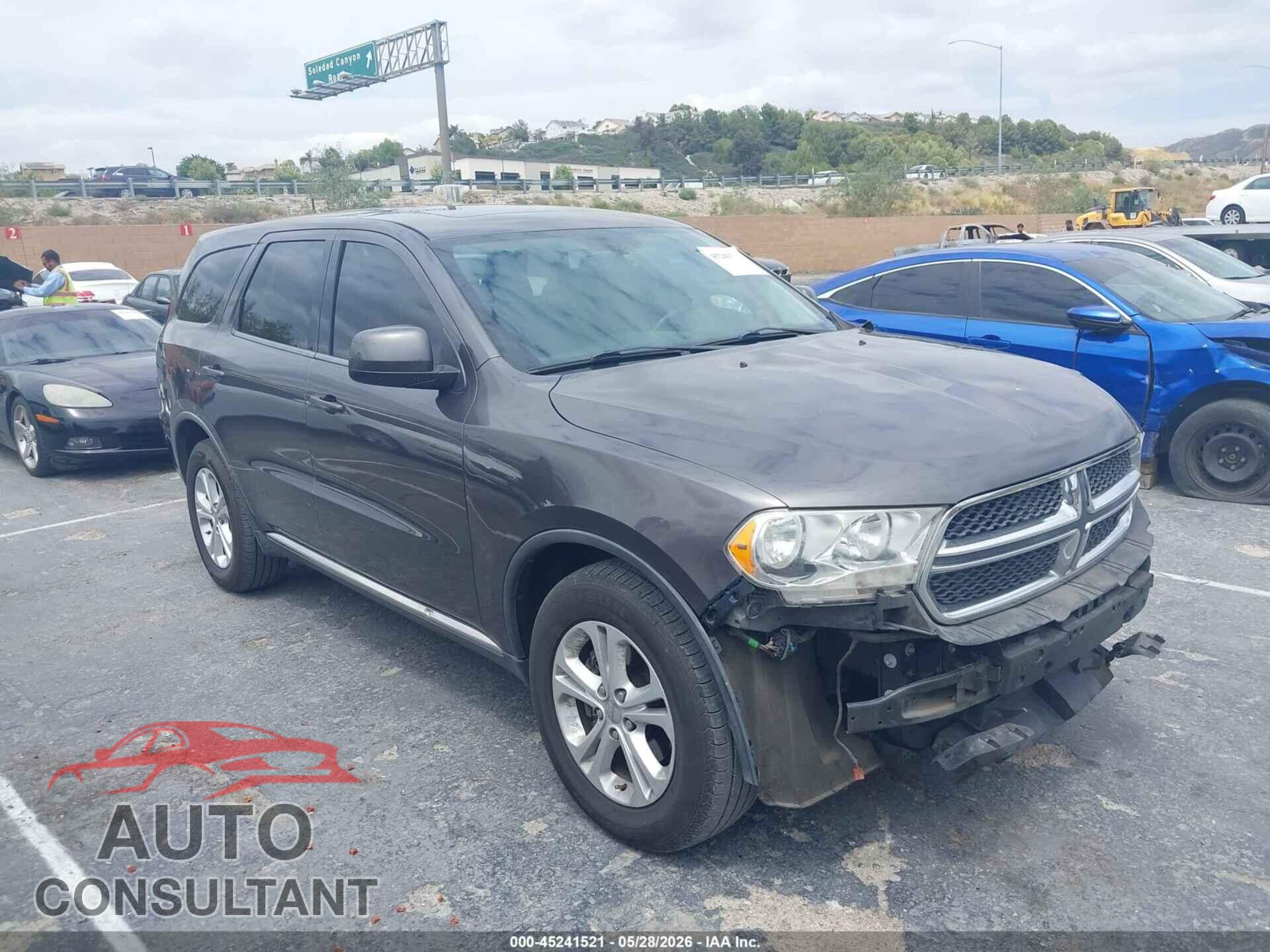DODGE DURANGO 2013 - 1C4RDHAG5DC687633
