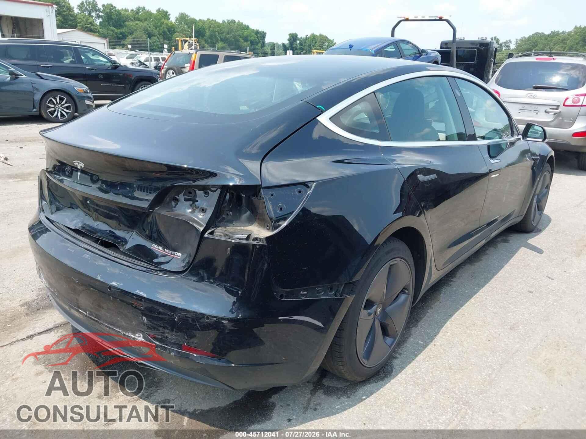 TESLA MODEL 3 2020 - 5YJ3E1EC8LF602013