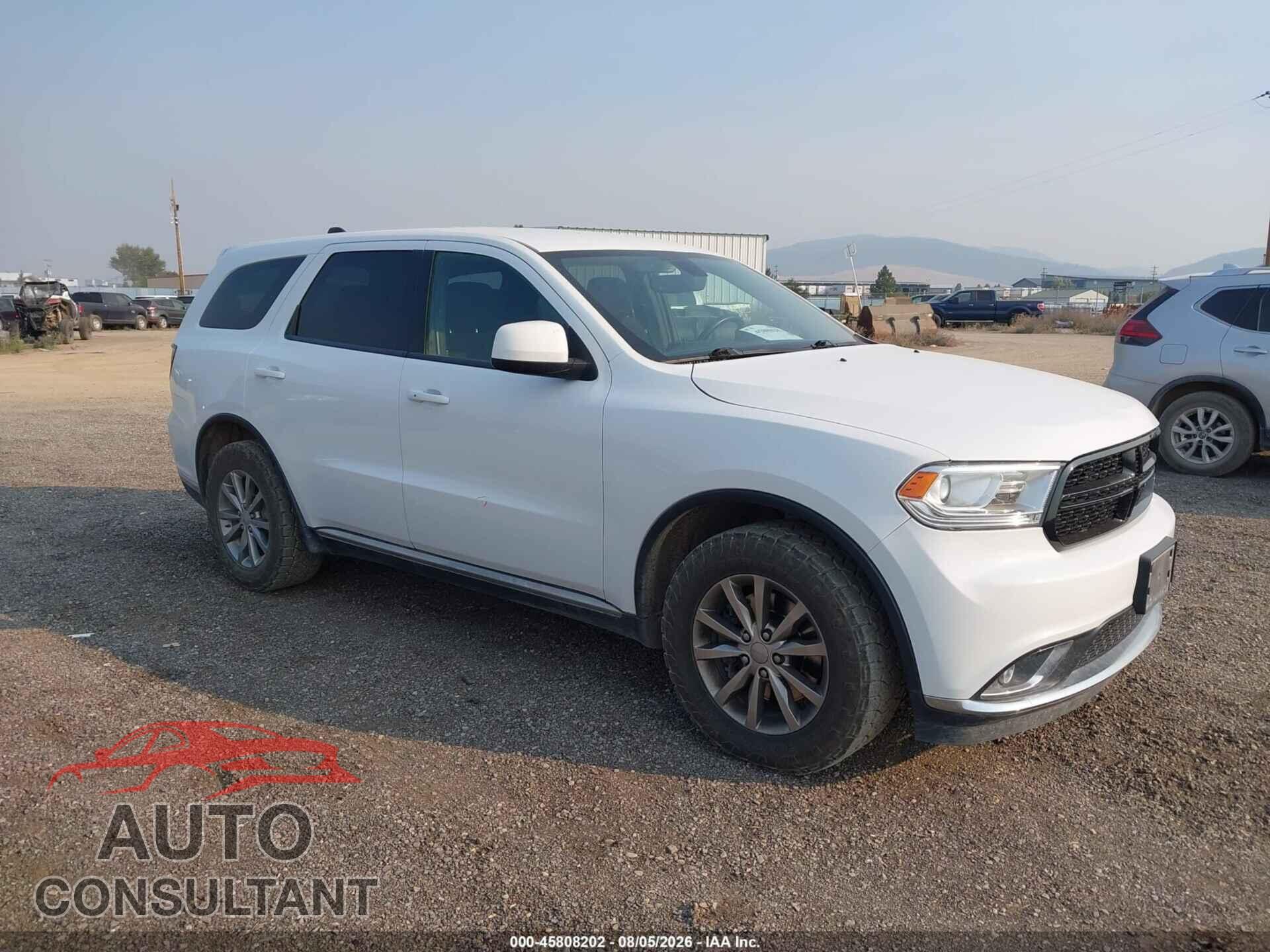 DODGE DURANGO 2018 - 1C4SDJFTXJC434446